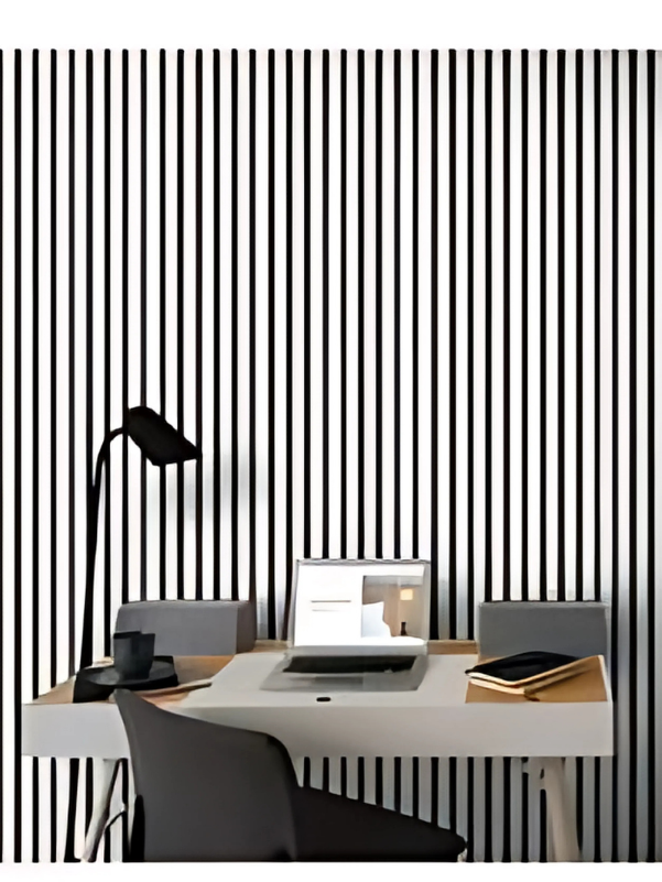 Beyaz Akustik Panel 60x275 cm