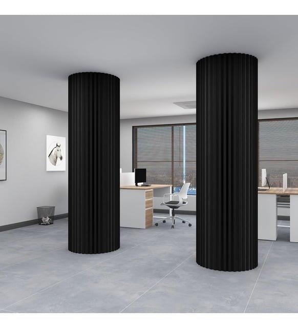 Siyah Akustik Panel 60x275 cm