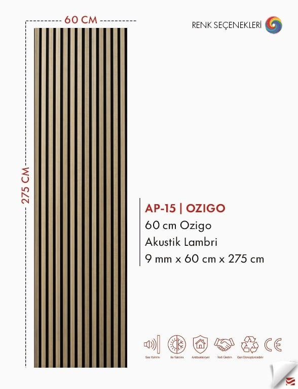 Panneau Acoustique 60 cm