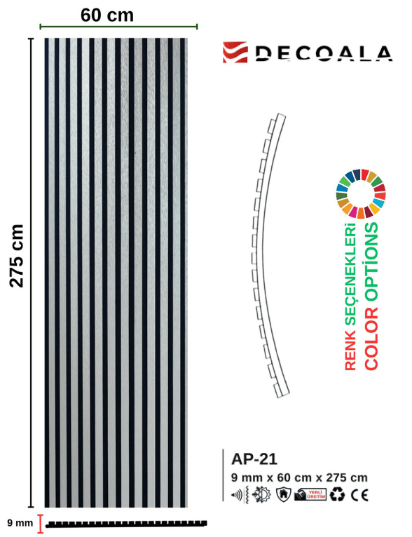 Panneau Acoustique 60 cm