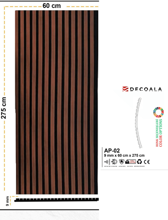 Panneau Acoustique 60 cm