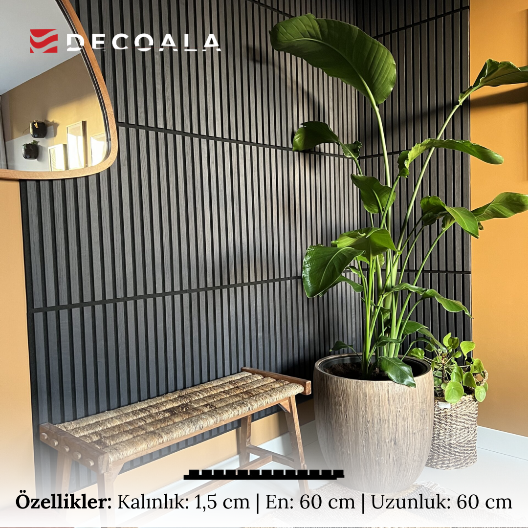 Kare Teak Akustik Panel