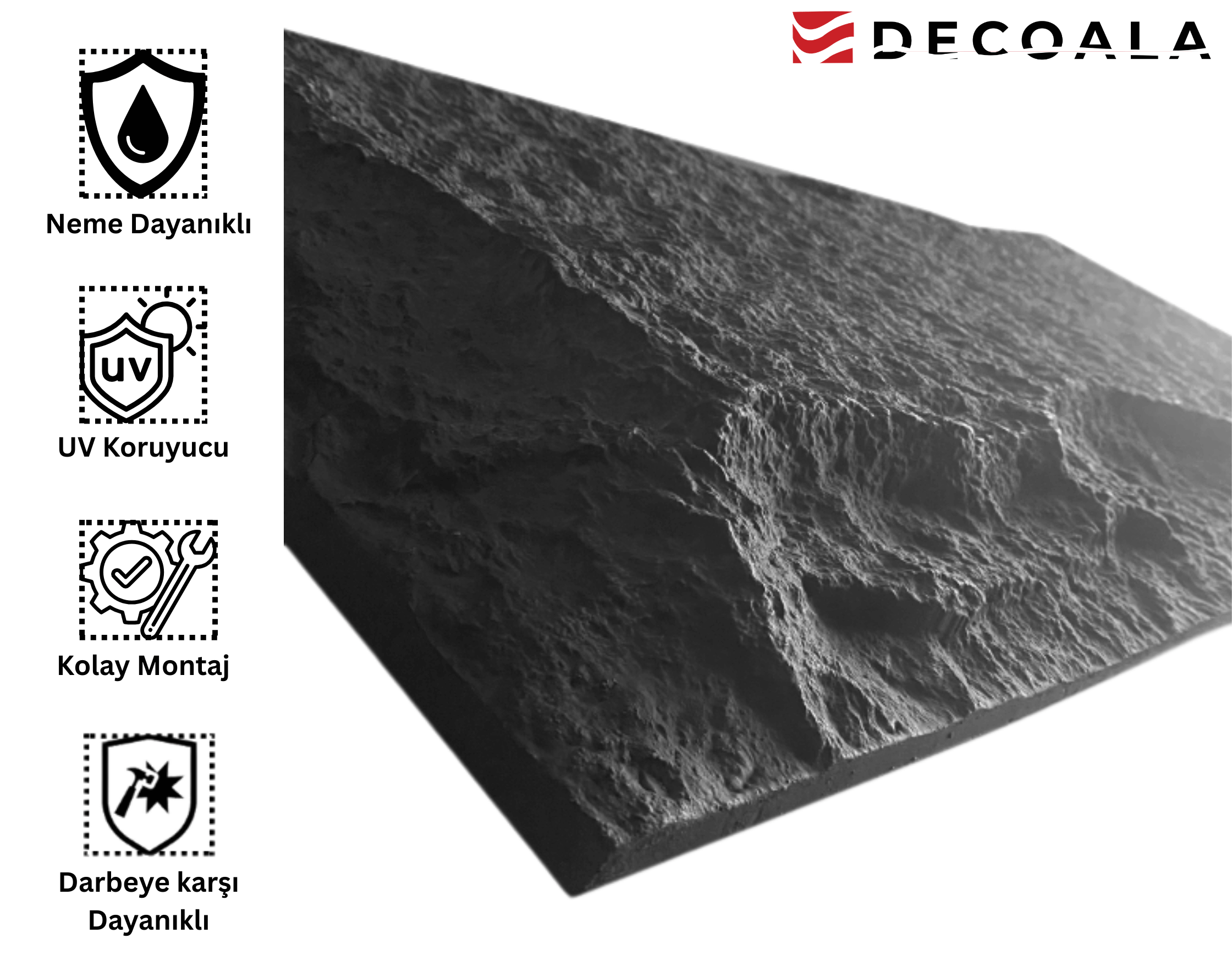 RED DRAGON KAYA GÖRÜNÜMLÜ POLİÜRETAN PANEL