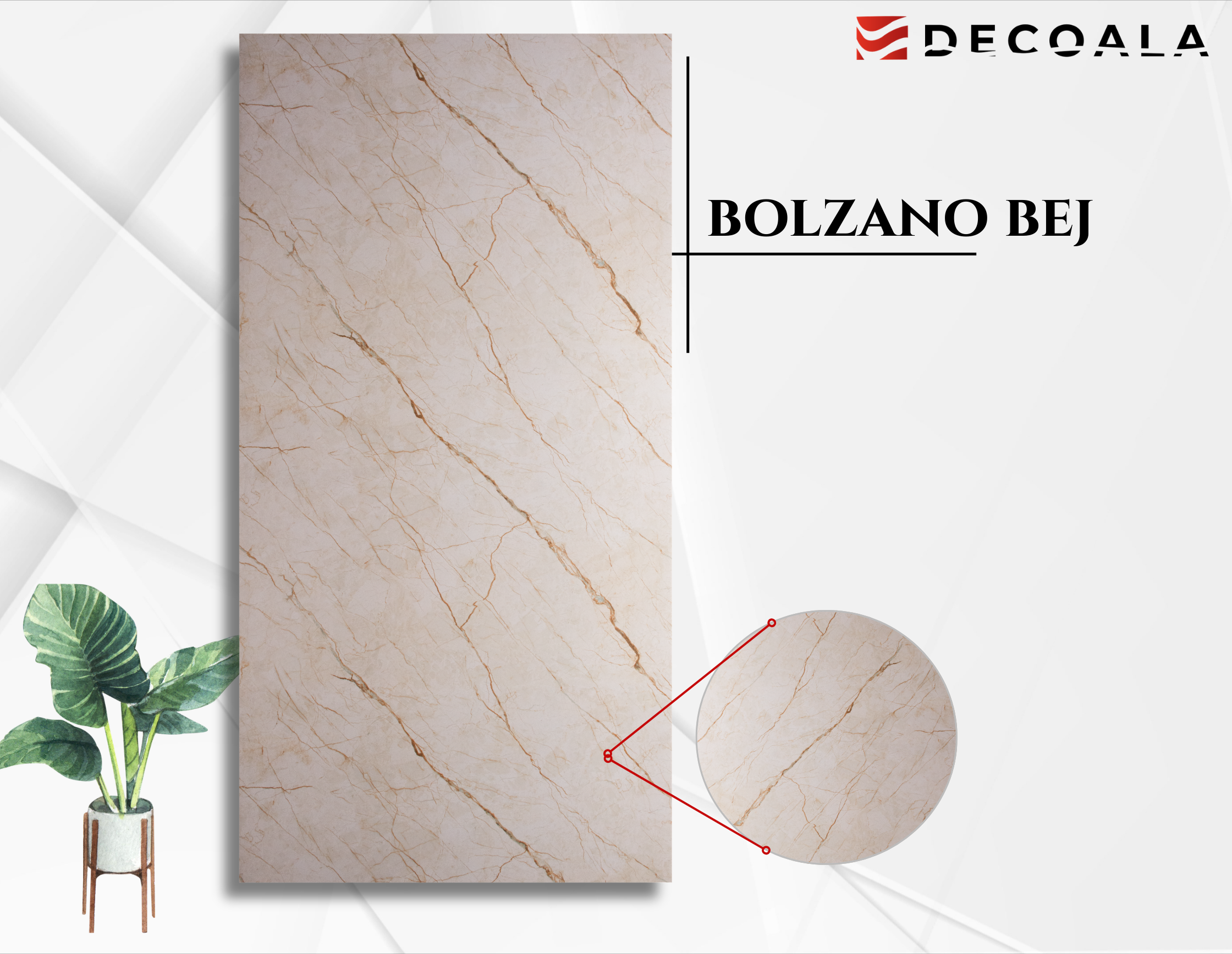 Bolzano Bej PVC Duvar Paneli