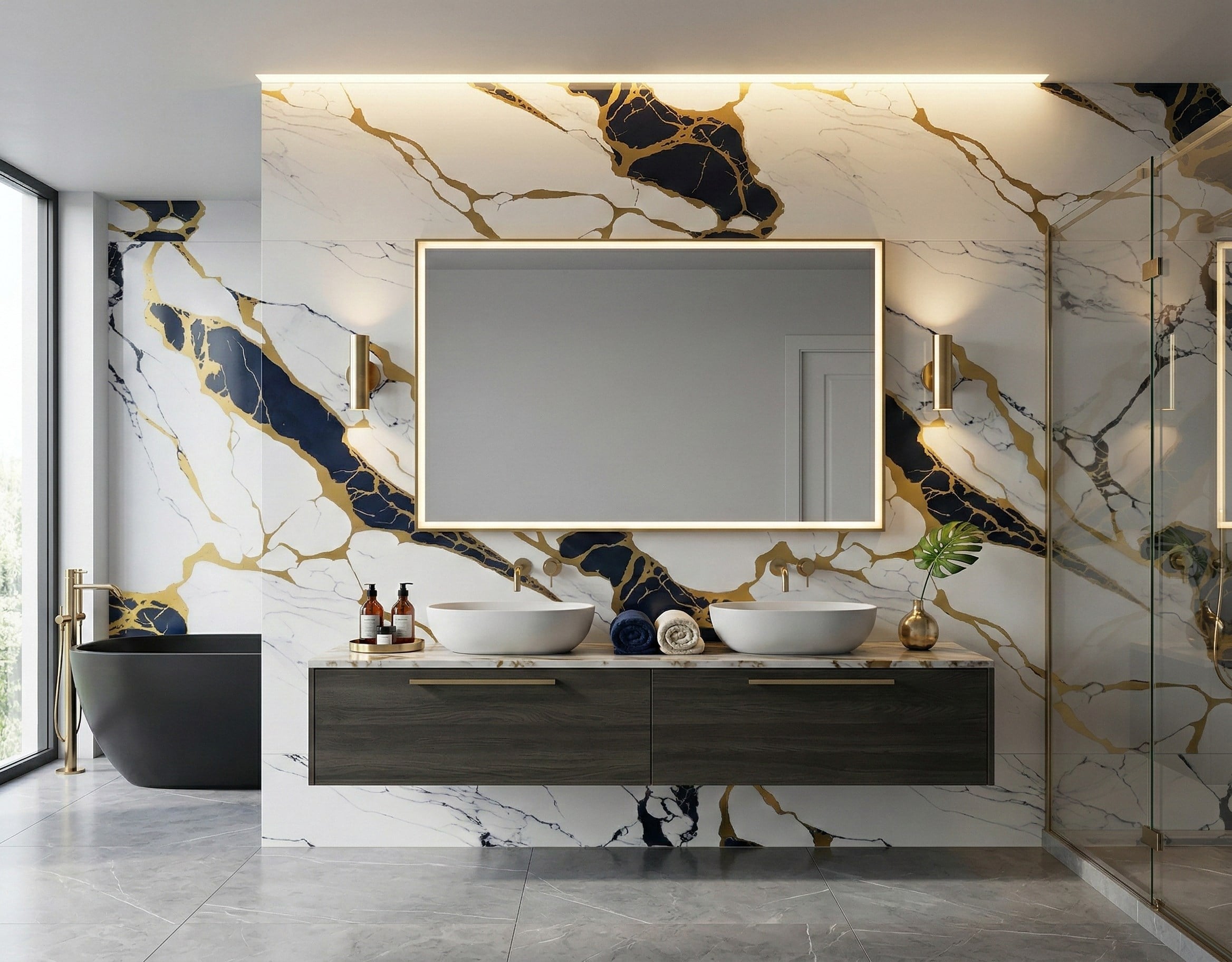 Carrara Paris PVC Duvar Paneli