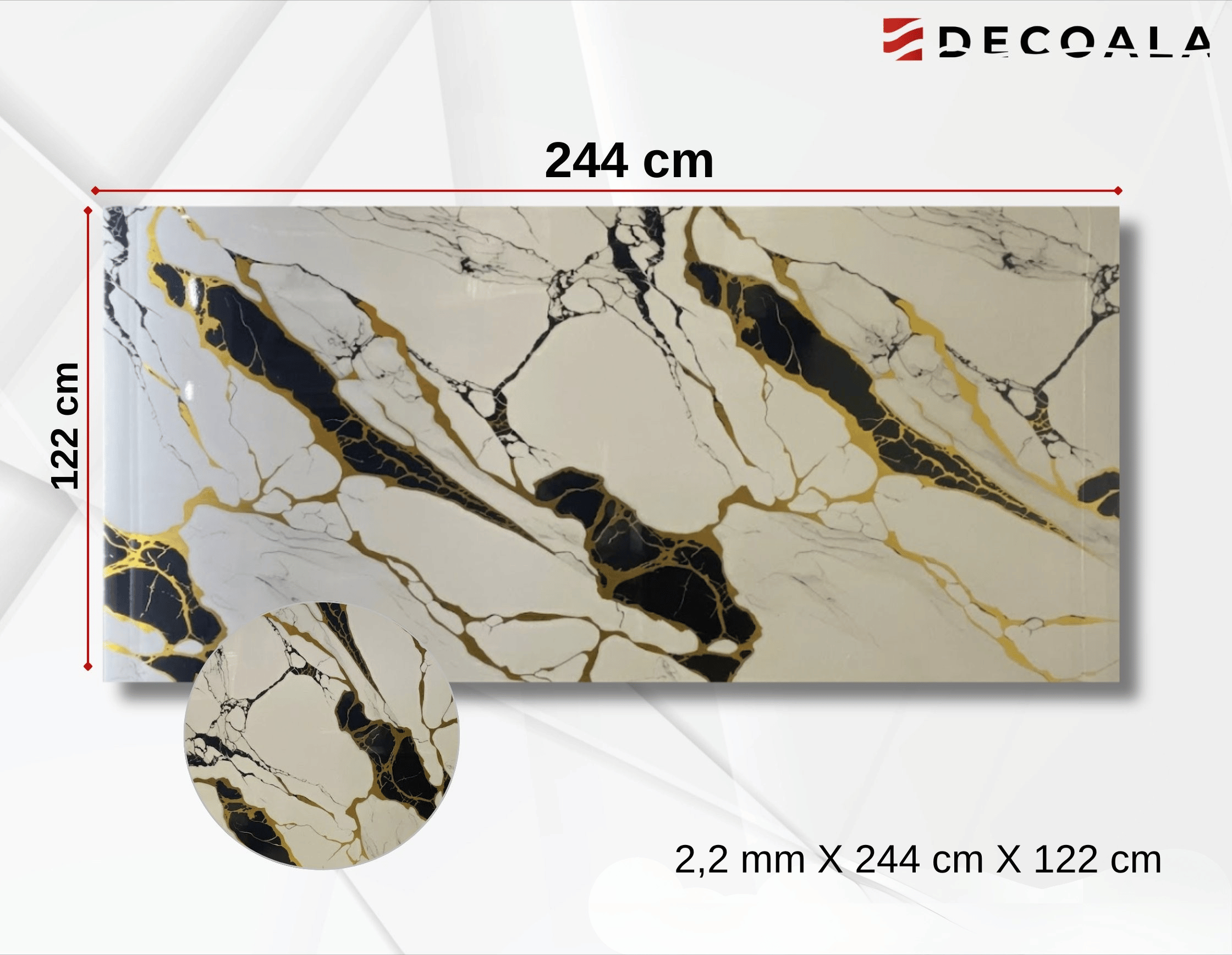 Carrara Paris PVC Duvar Paneli
