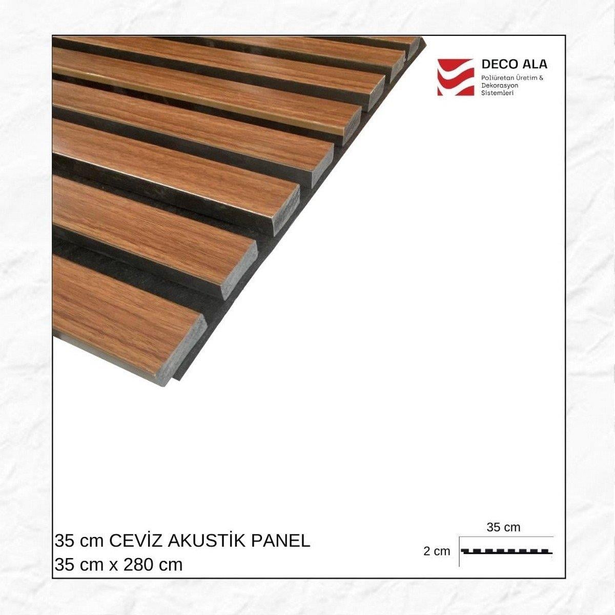 Ceviz Akustik Panel