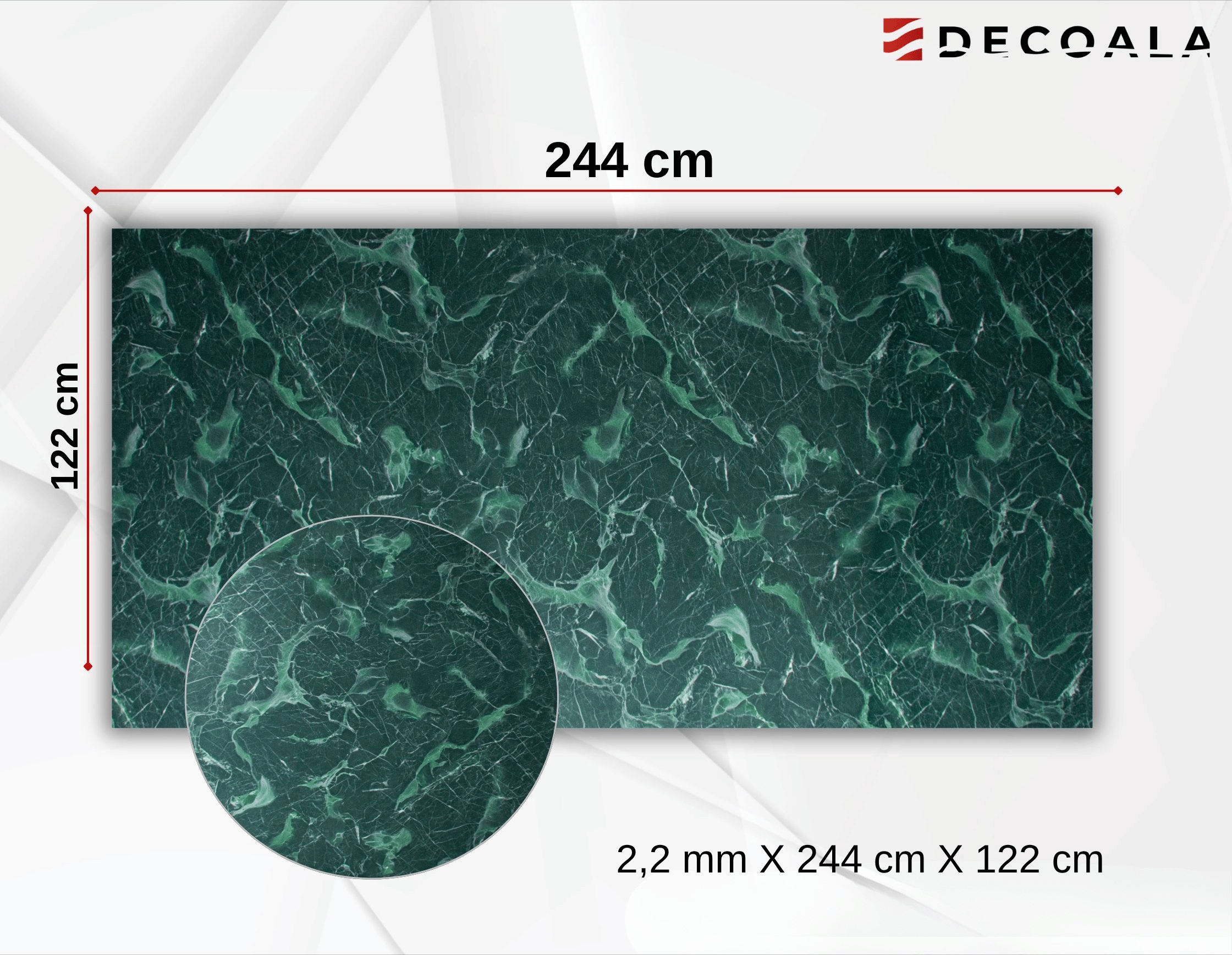 PVC Marble Panel Verde İndia