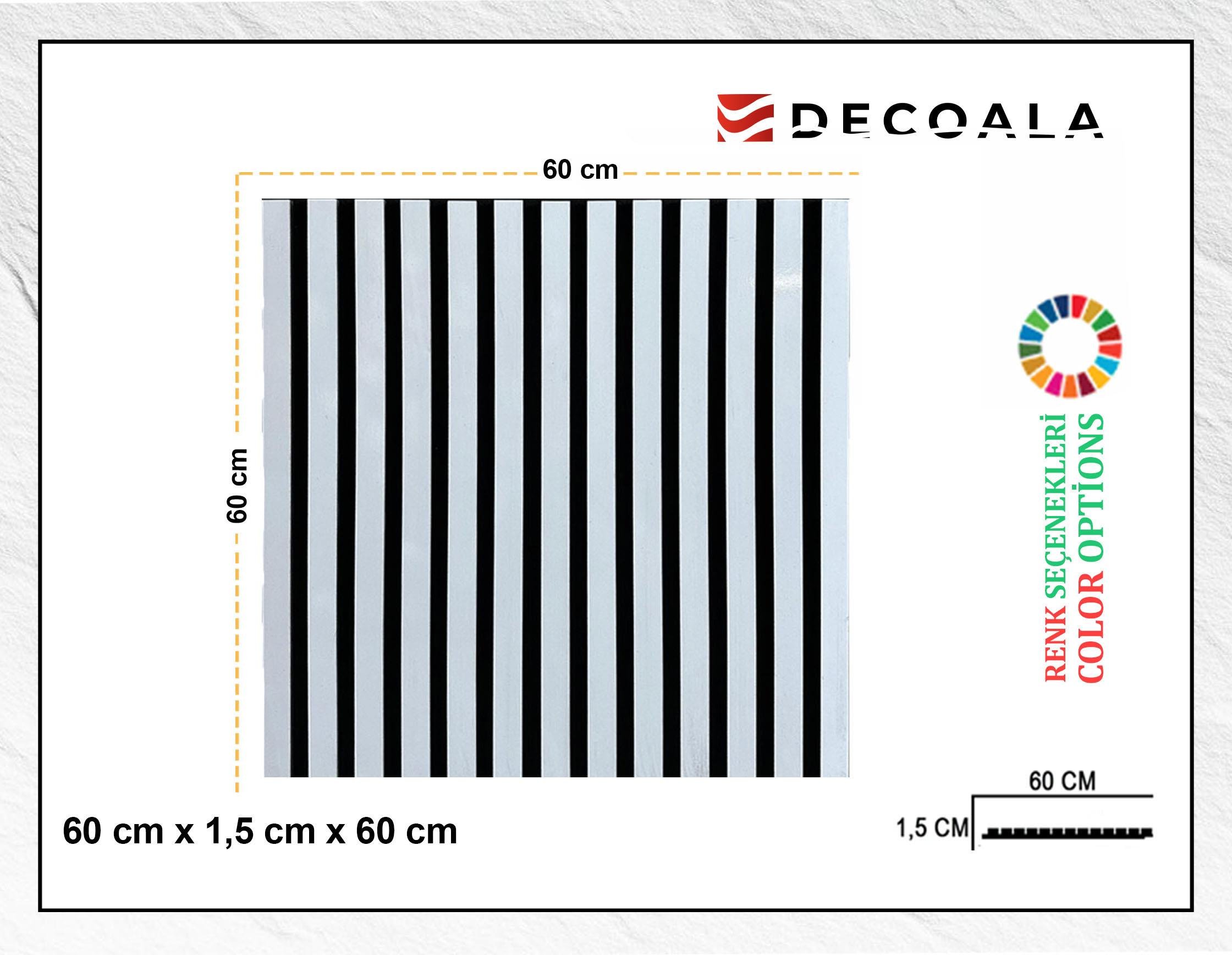 Kare Teak Akustik Panel