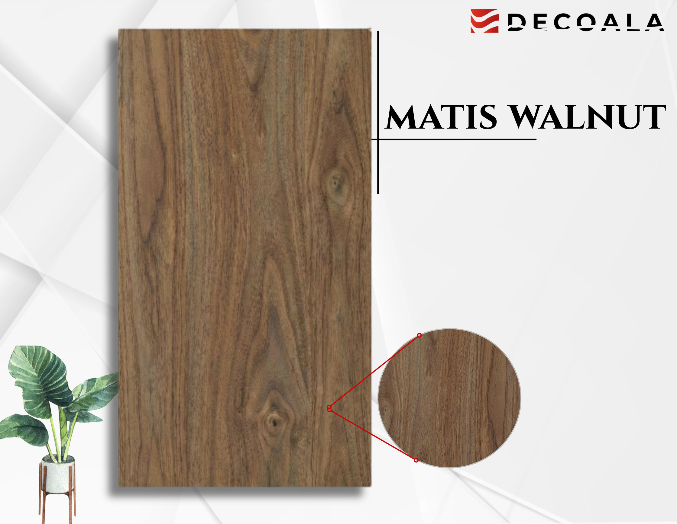 Matis Walnut PVC Duvar Paneli