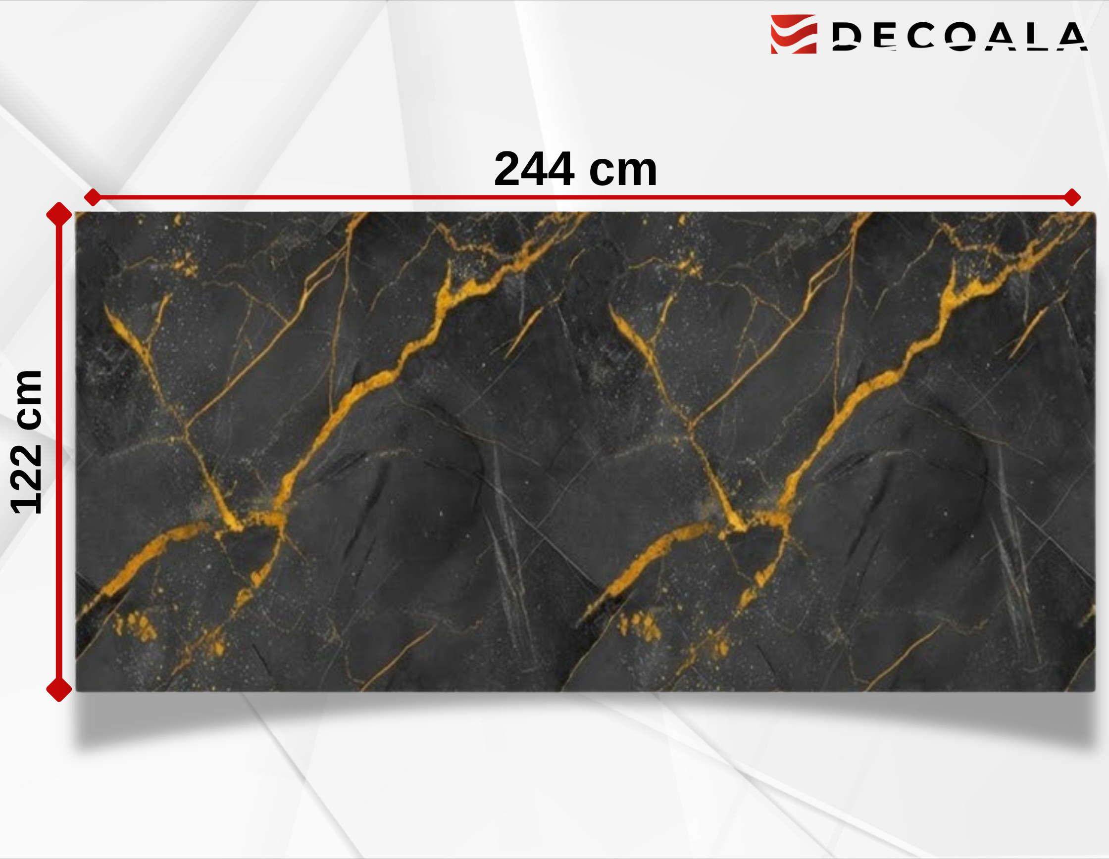 Oro Black PVC Duvar Paneli