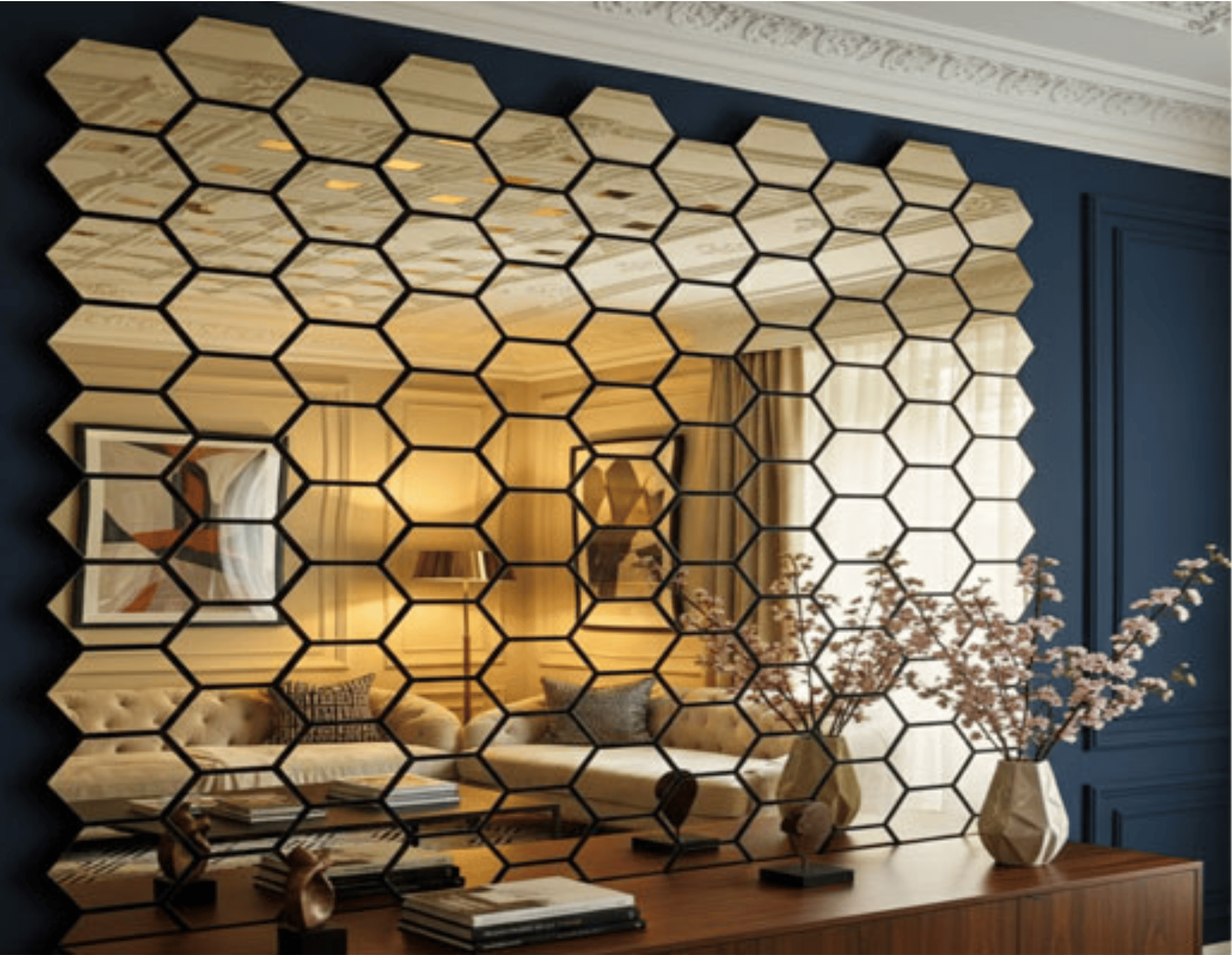 Siyah Petek Akustik Panel