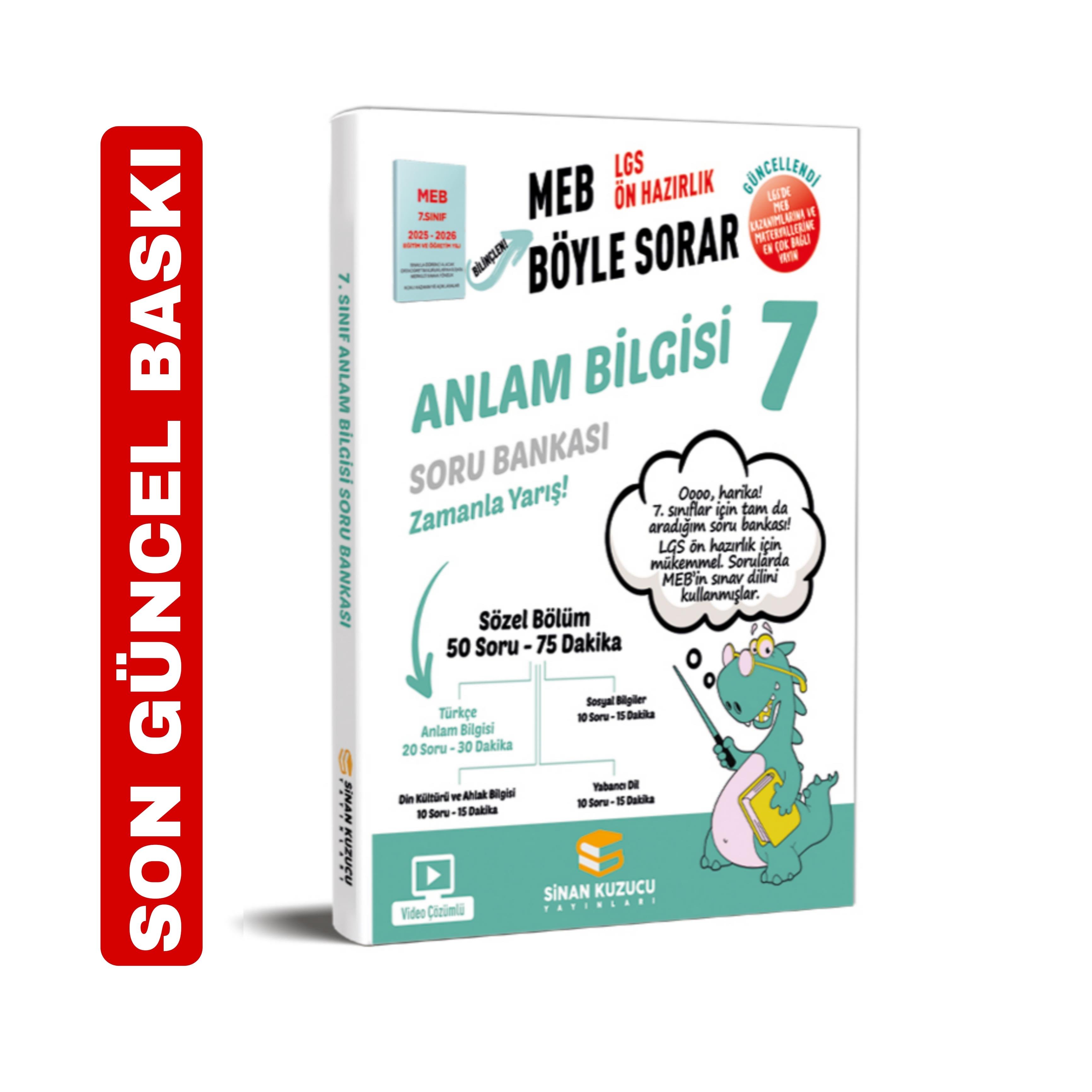 7. Sınıf | Soru Bankası Seti