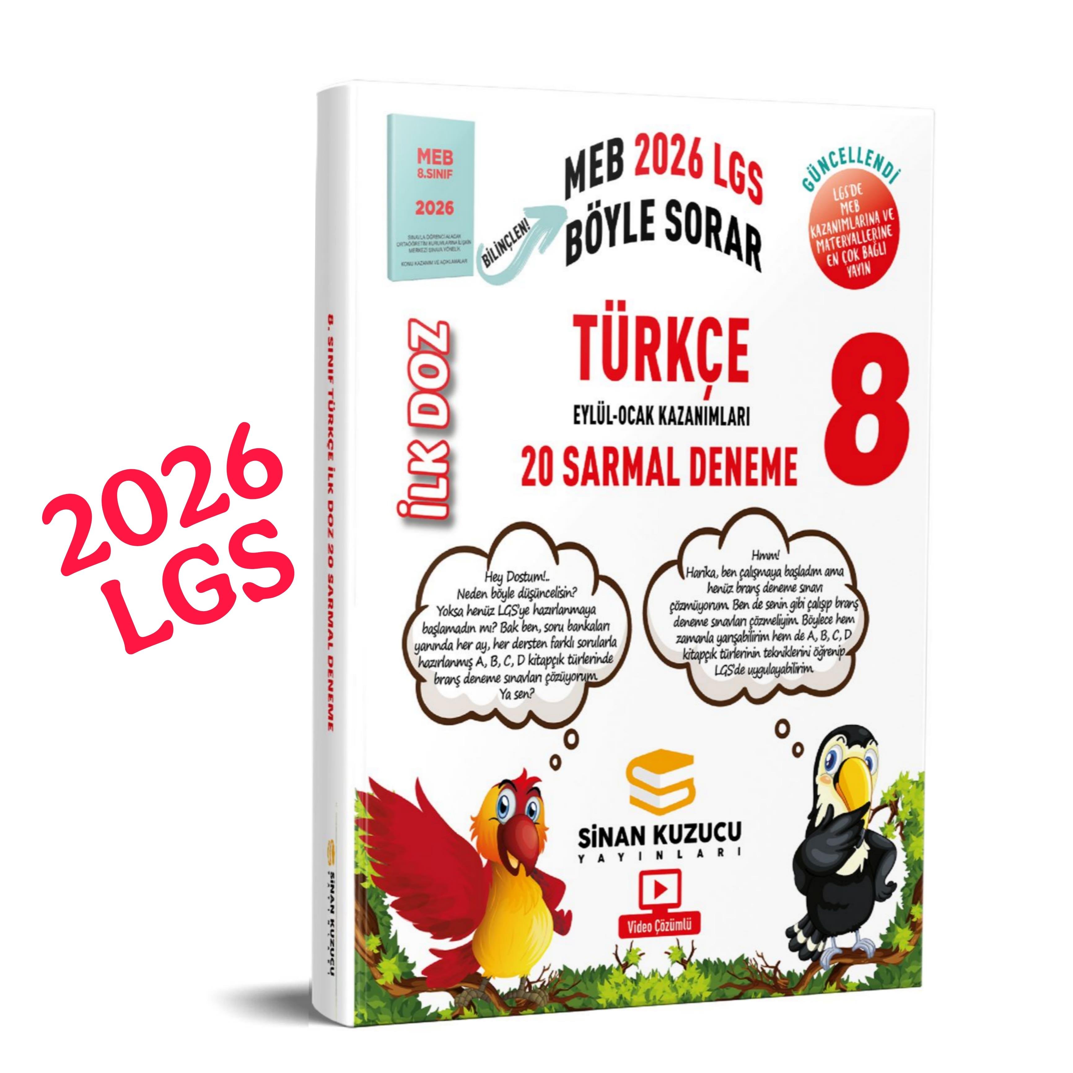 8. SINIF LGS - MEB BÖYLE SORAR SARMAL BRANŞ DENEME SETİ İlk Doz (2026-LGS)