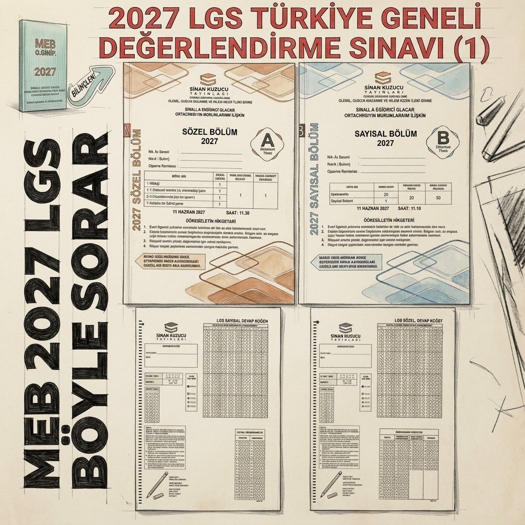 TÜRKİYE GENELİ 2027 LGS DENEME SINAVI - 1 ( SAYISAL + SÖZEL )