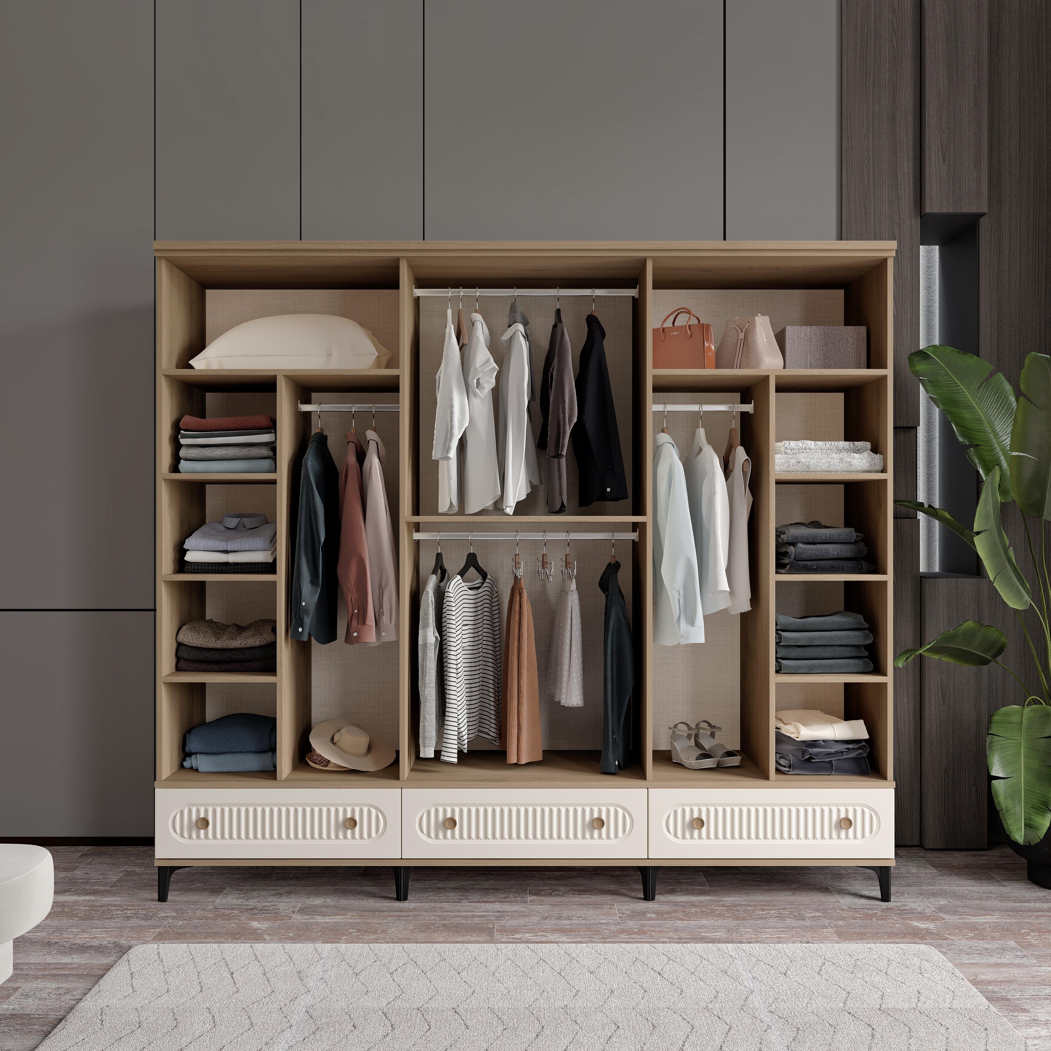  OSKAR 6 KAPILI DOLAP %100 MDF
