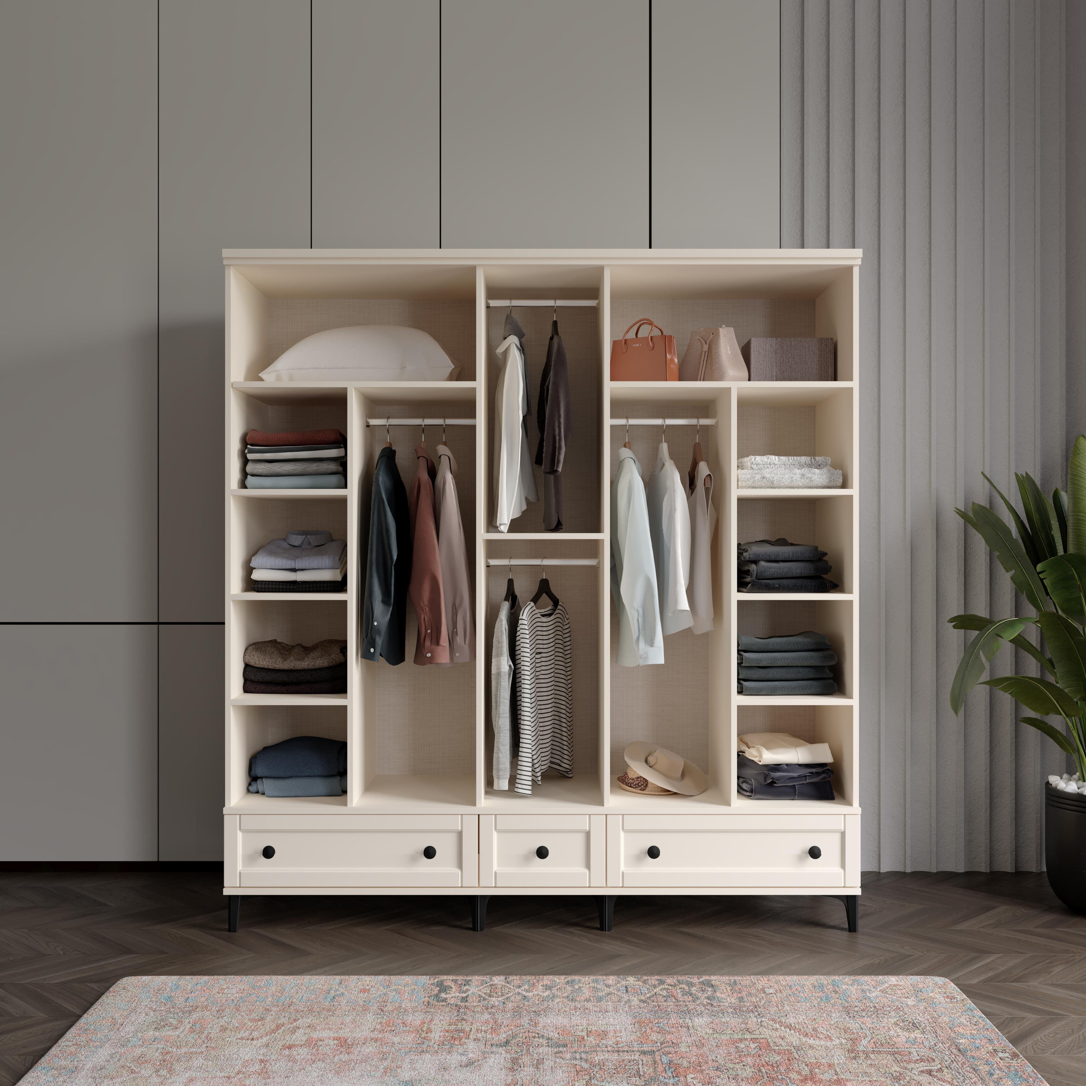  SARDUNYA 5 KAPILI AYTAŞI DOLAP %100 MDF