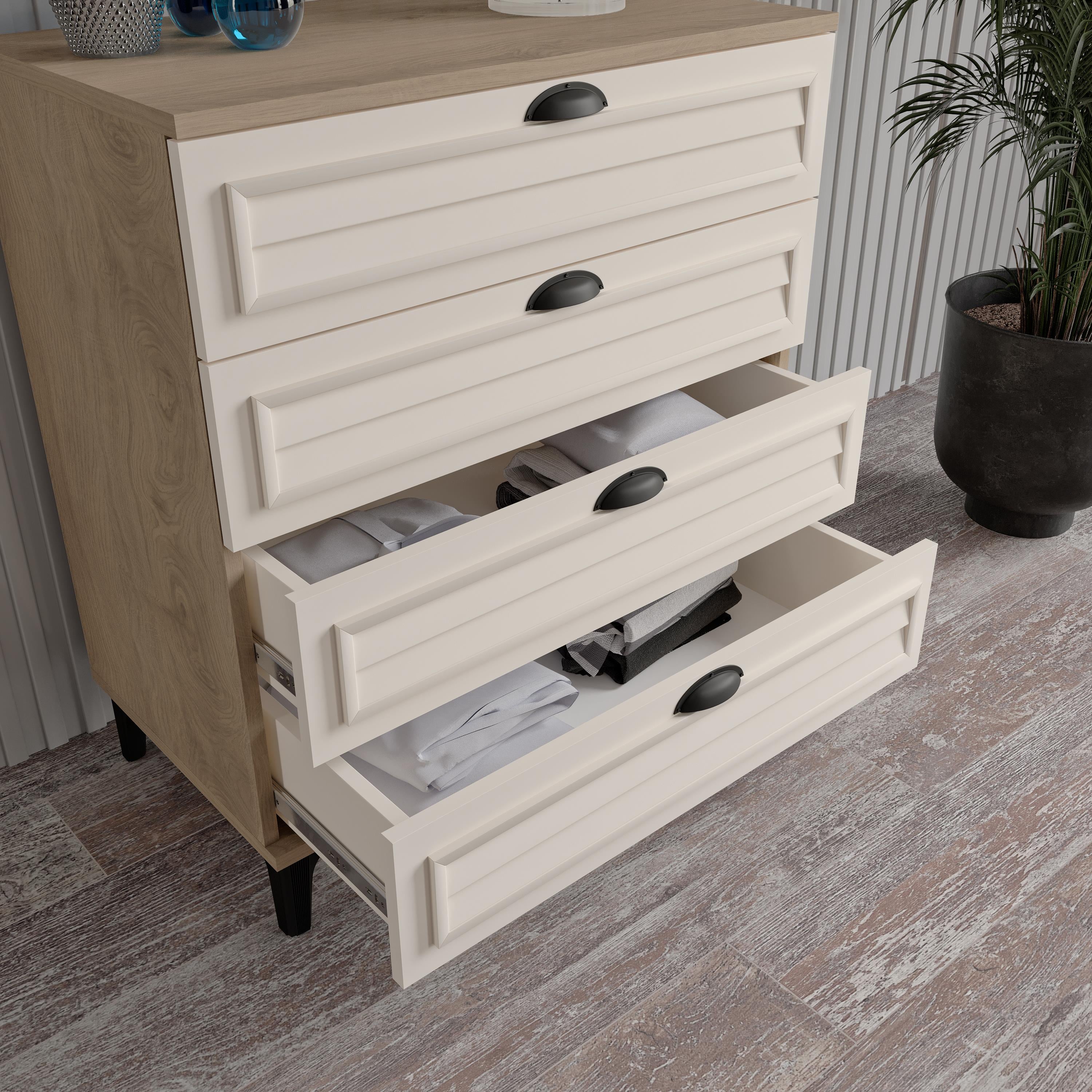 ÇAKRA AYNALI ŞİFONYER %100 MDF