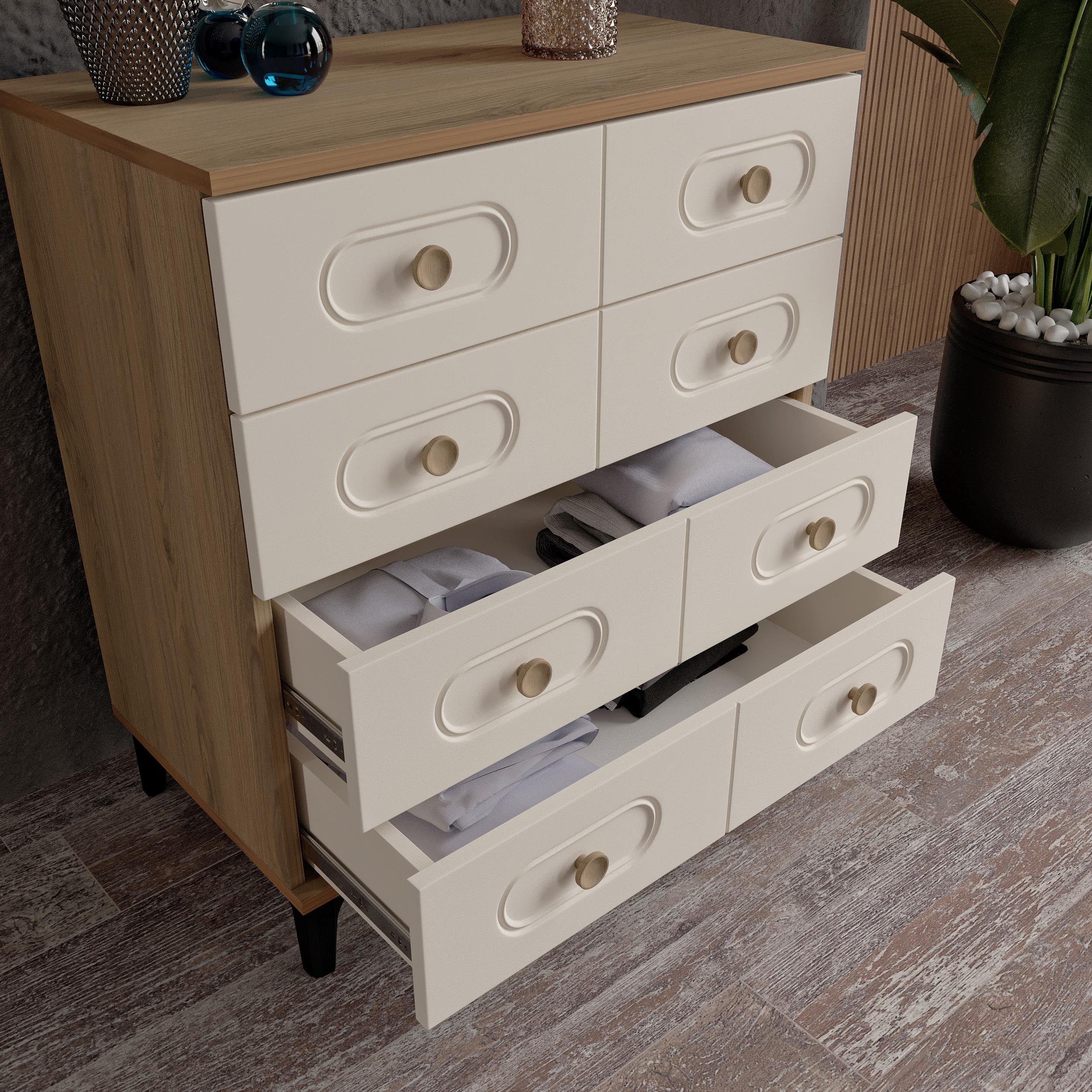 HAYYAM AYNALI ŞİFONYER %100 MDF
