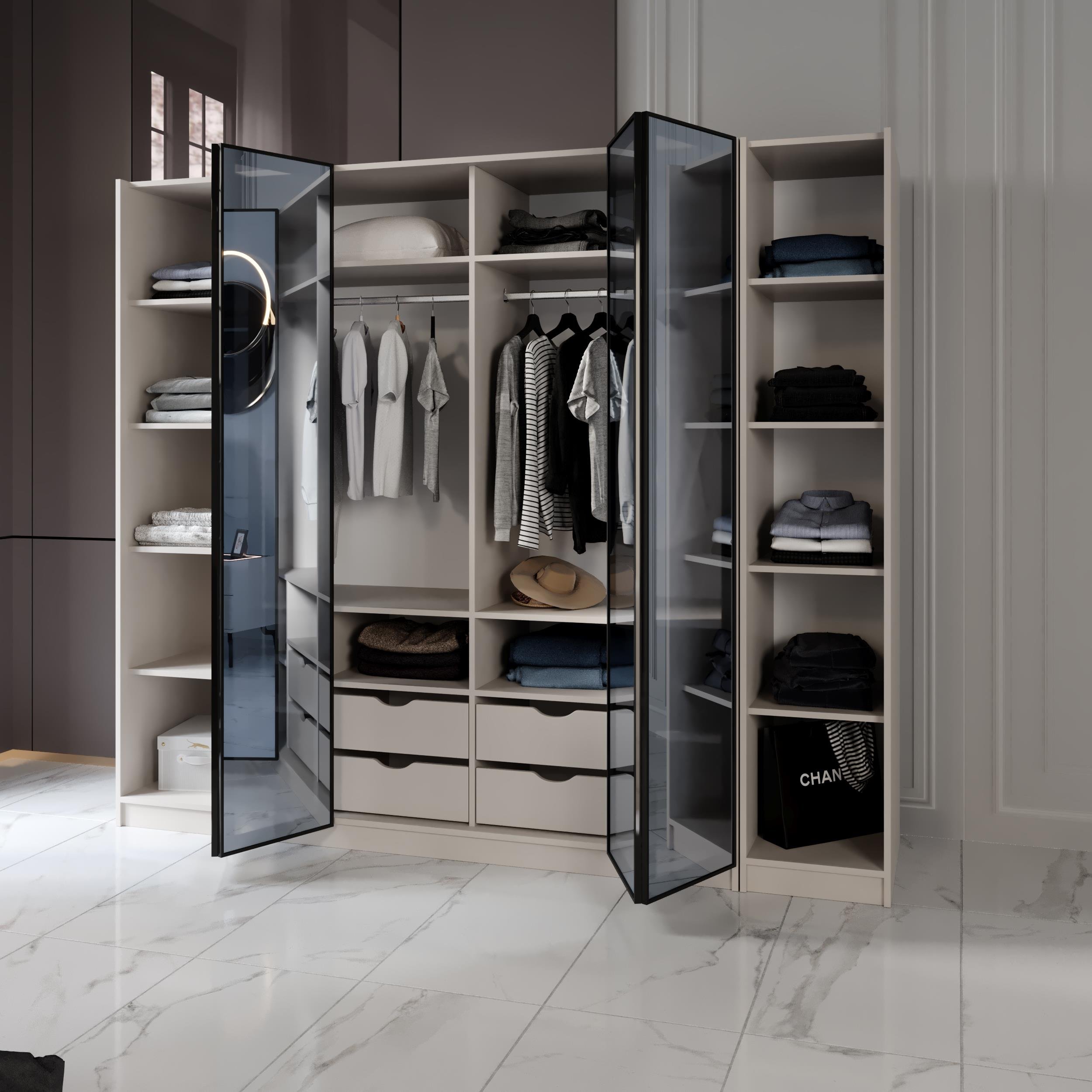 Platin Yatak Odası %100 MDF