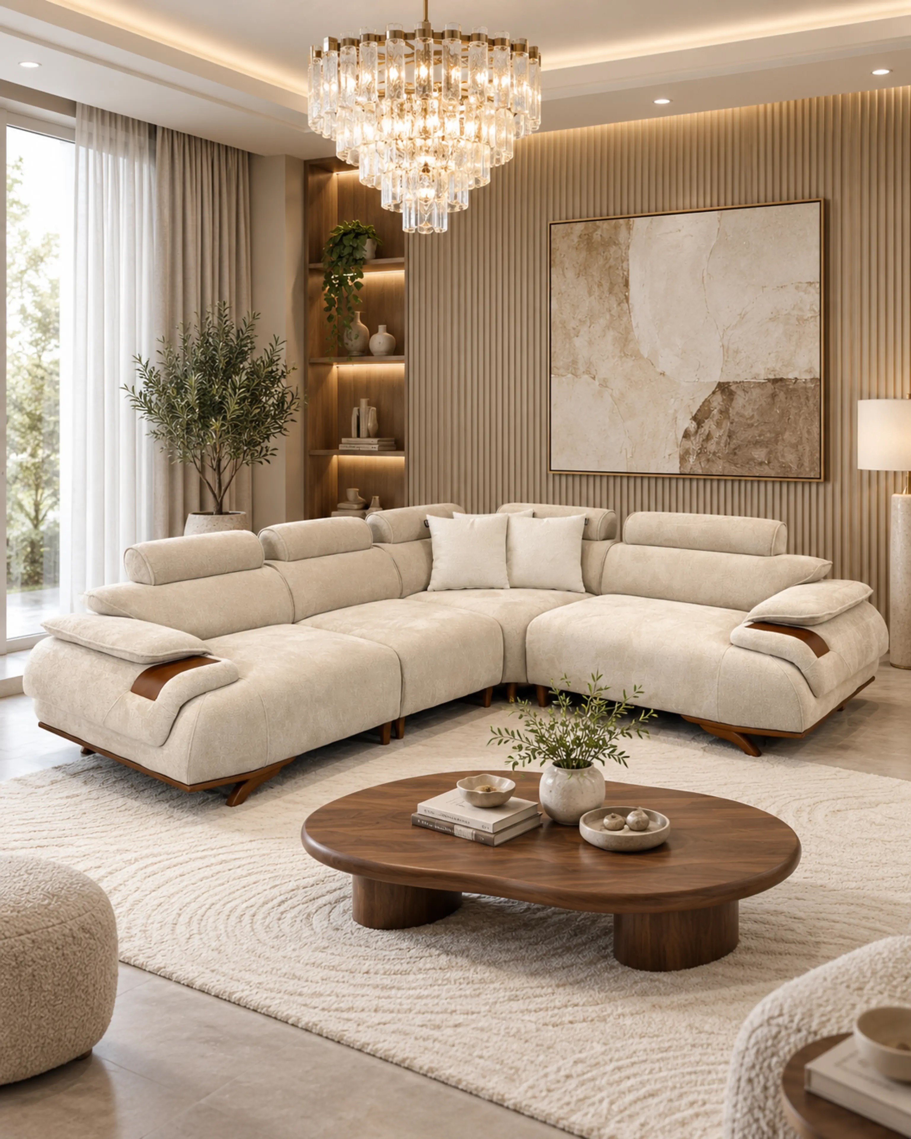 Safir Modüler Köşe 268 / 225 cm