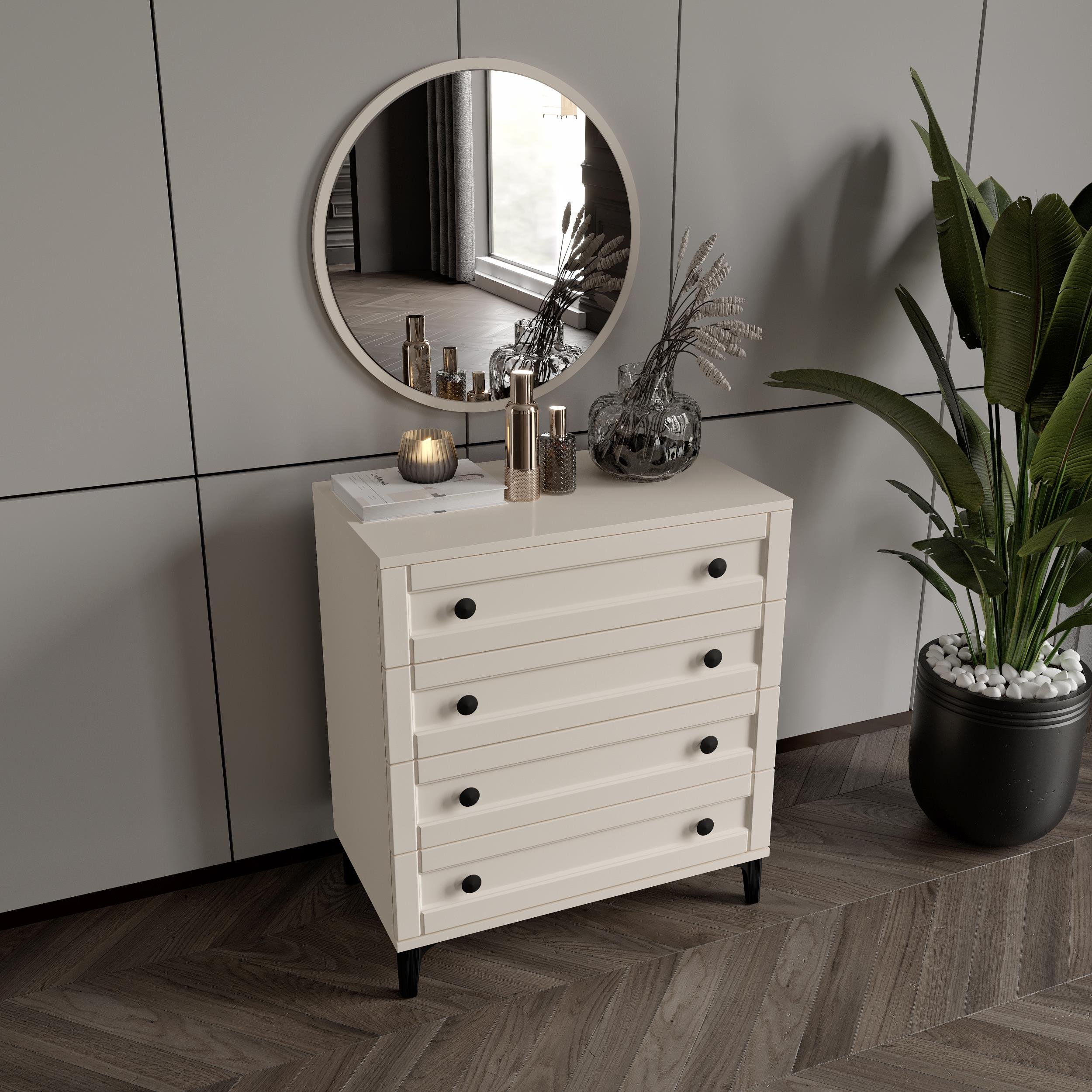 SARDUNYA  AYNALI ŞİFONYER AYTAŞI %100 MDF