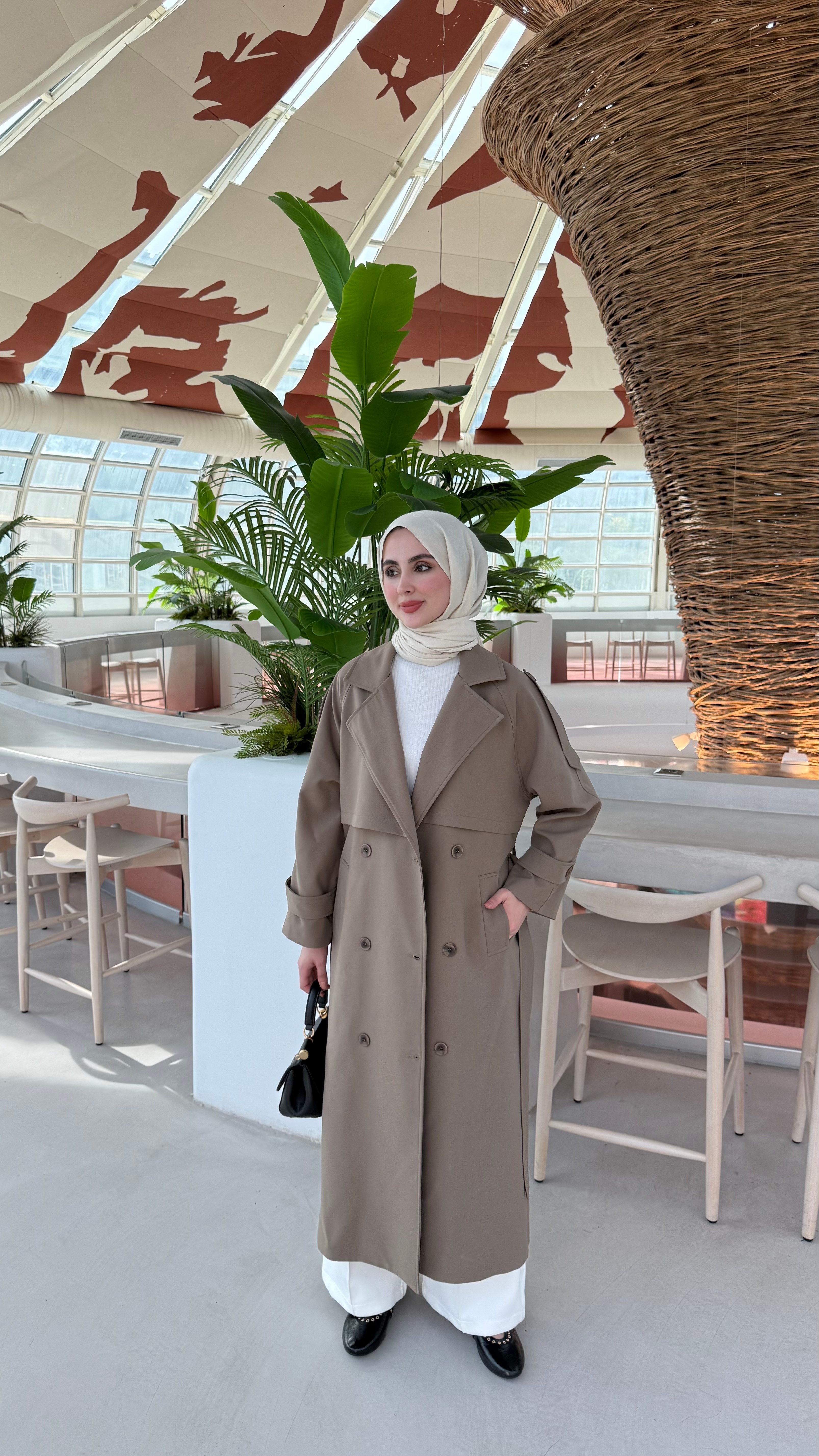 CASUAL TRENÇKOT  - VİZON