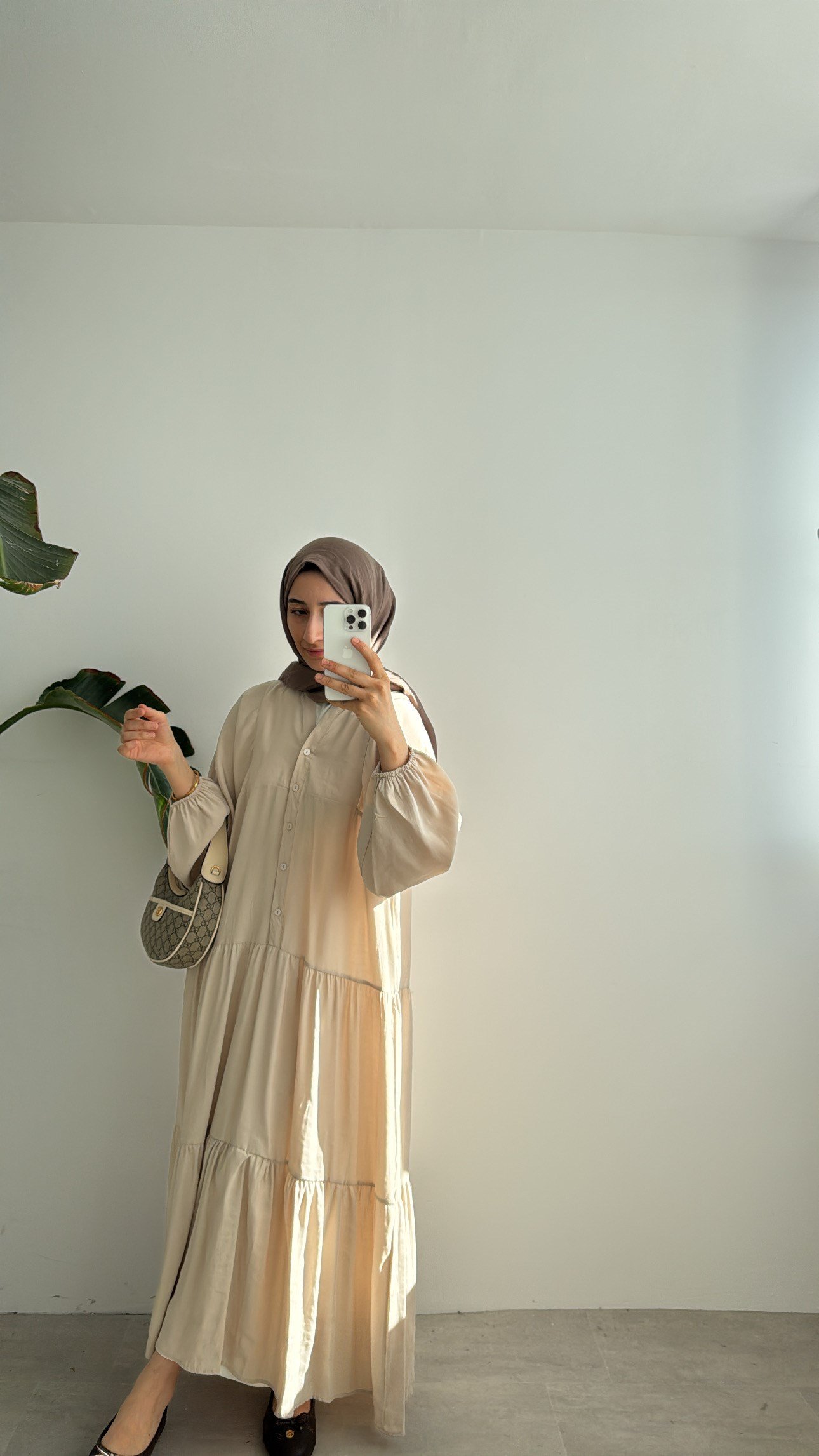 CUPRA KAT KAT ELBİSE - TAŞ