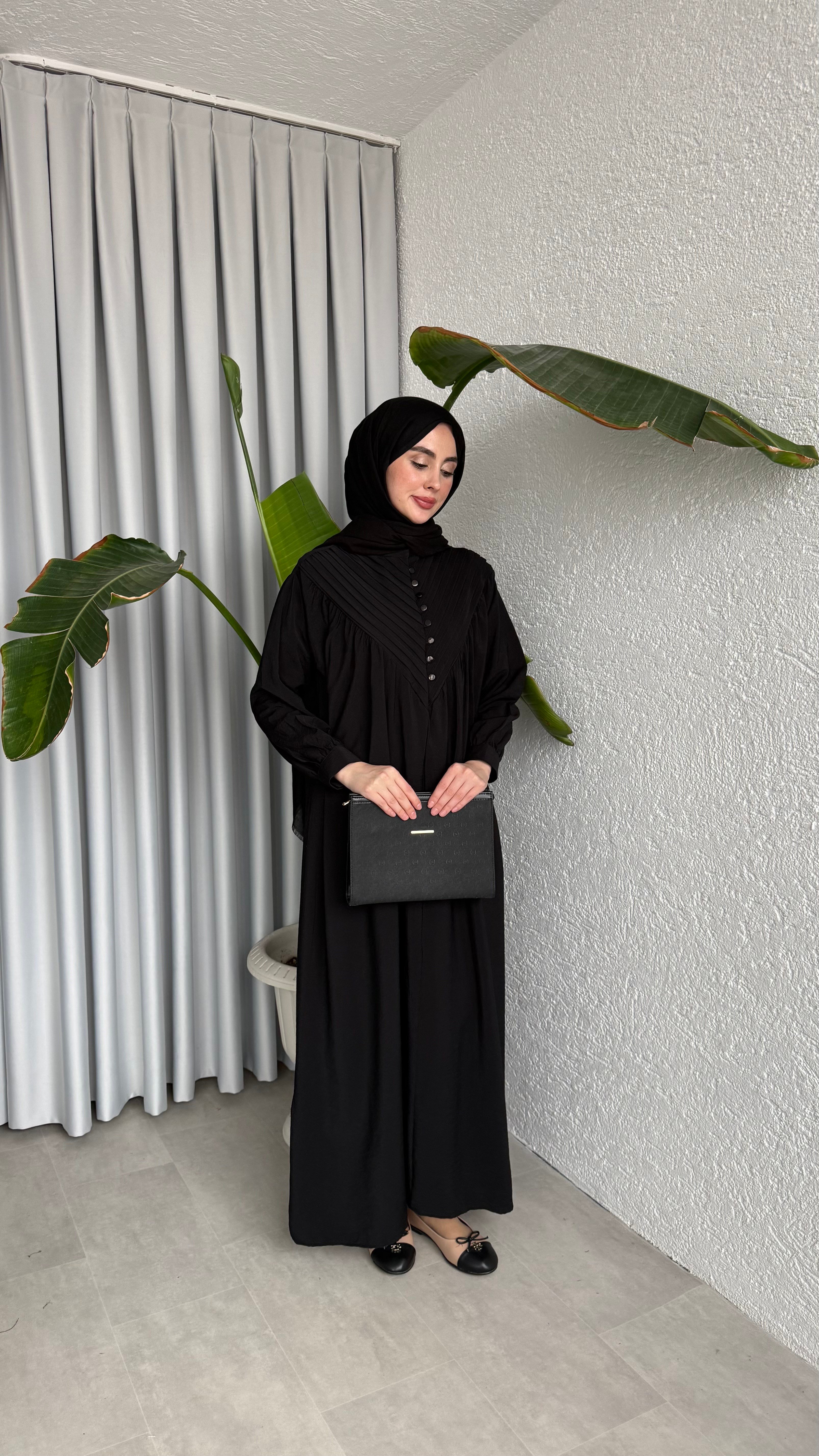 DEVA ELBİSE - SİYAH