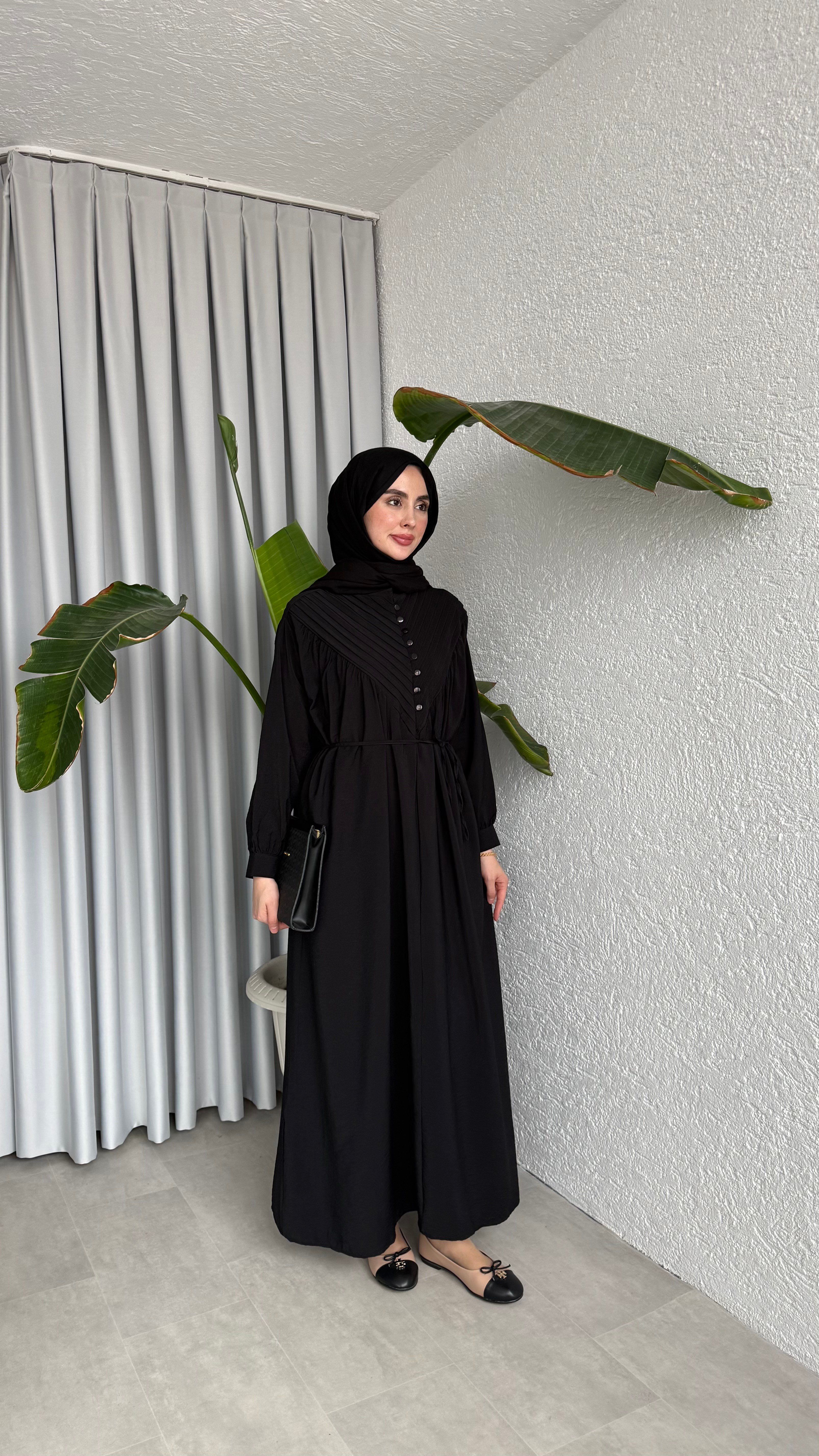 DEVA ELBİSE - SİYAH