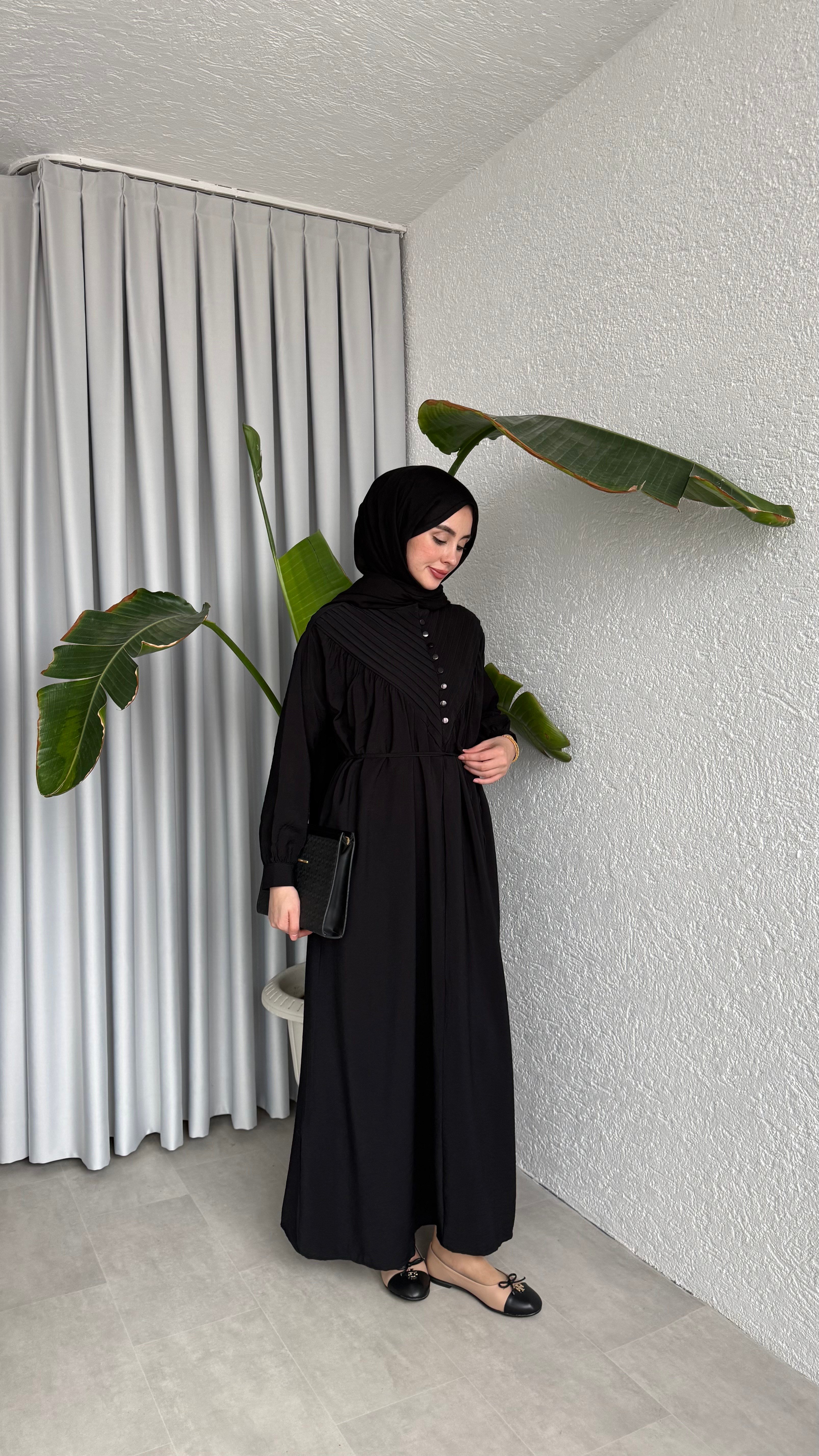 DEVA ELBİSE - SİYAH