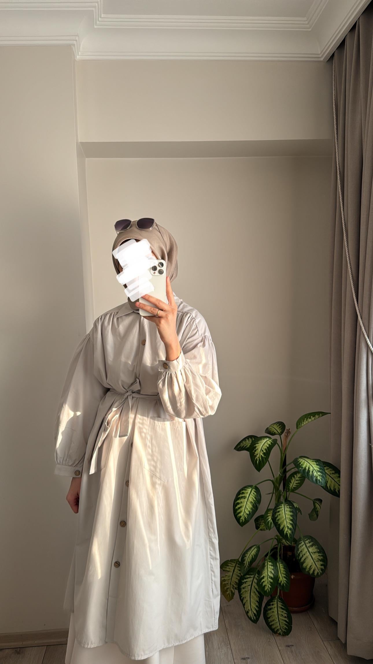 EVA UZUN TUNİK - TAŞ