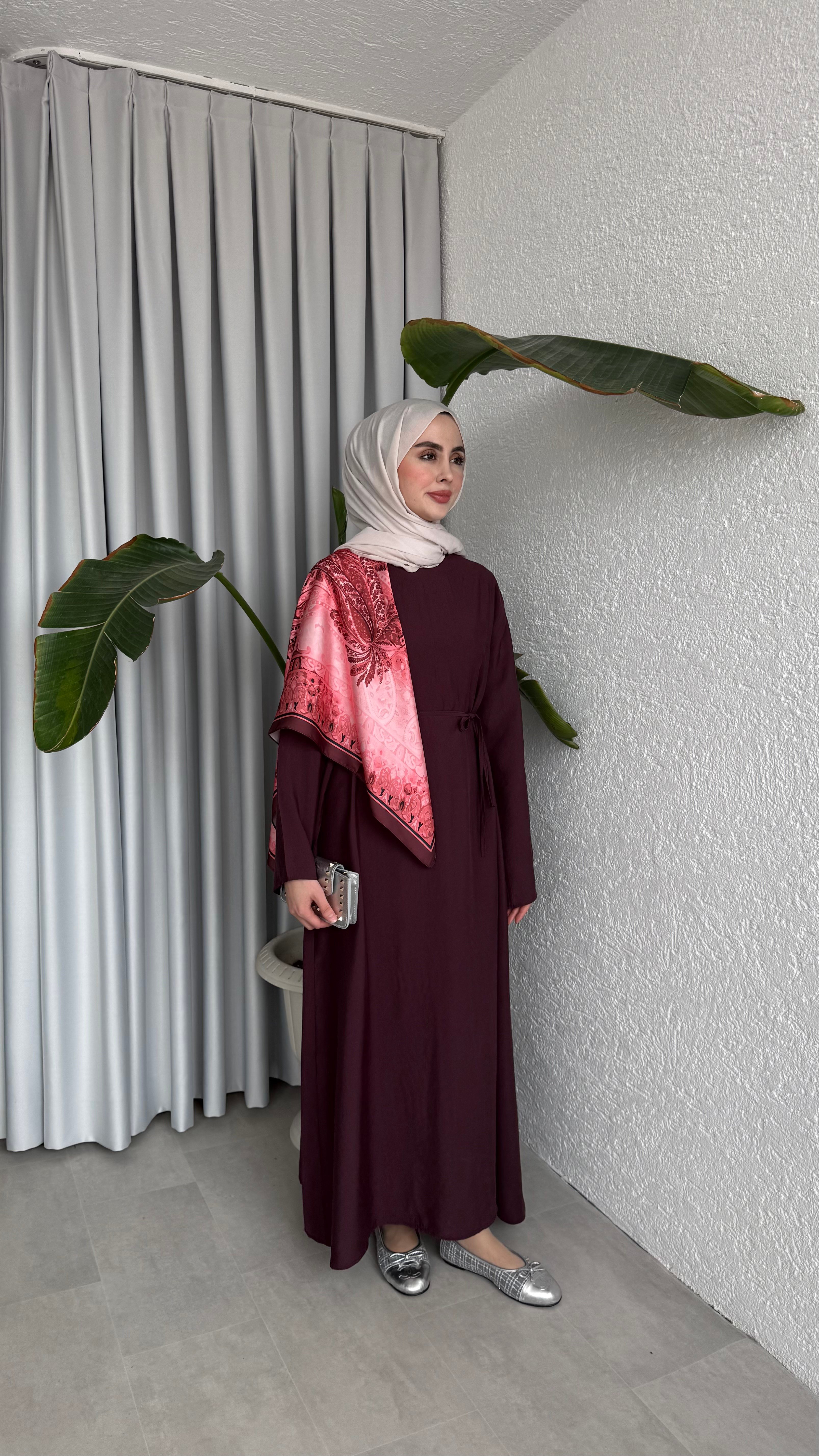 MODAL BASIC ELBİSE - MÜRDÜM