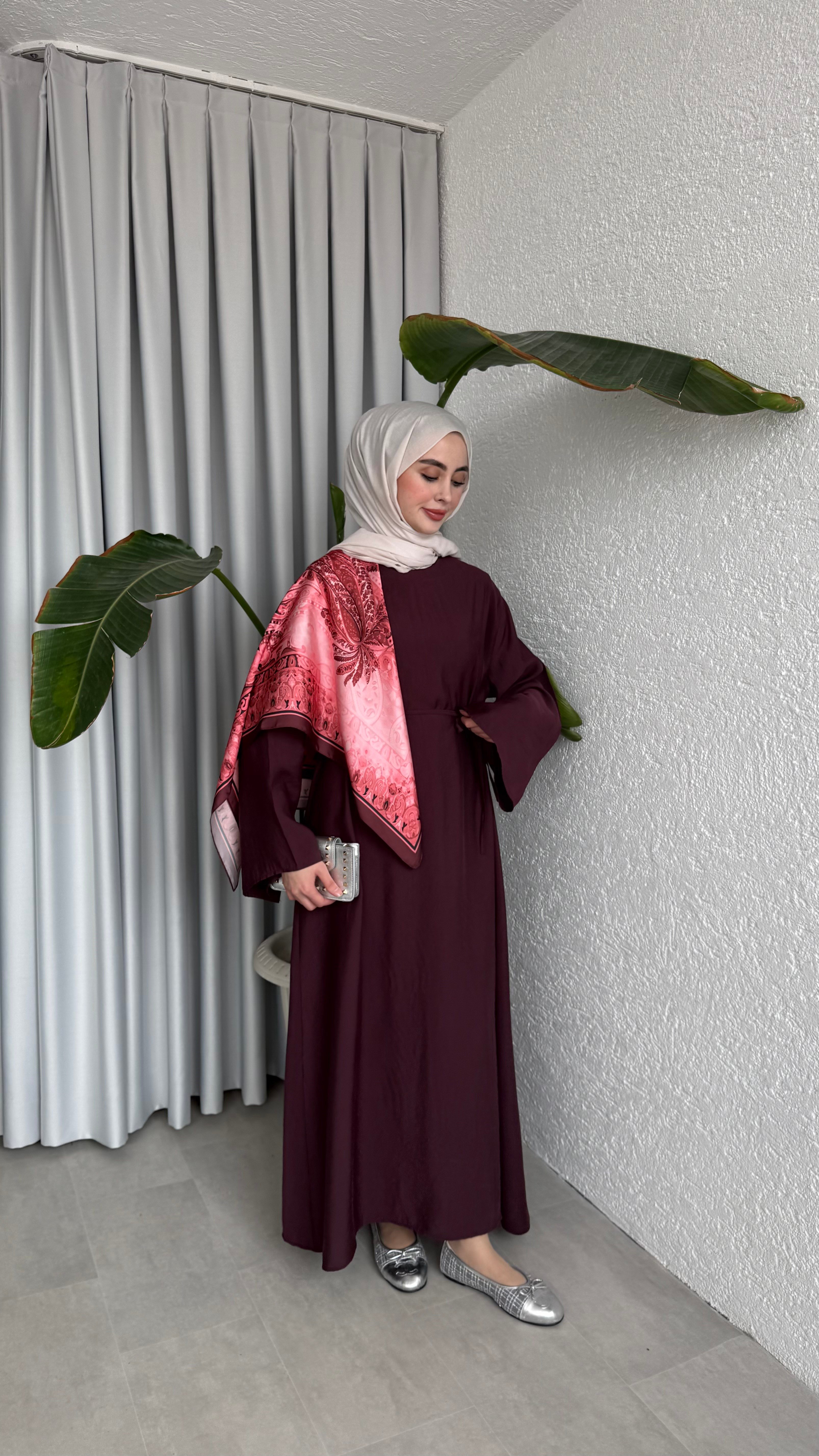 MODAL BASIC ELBİSE - MÜRDÜM