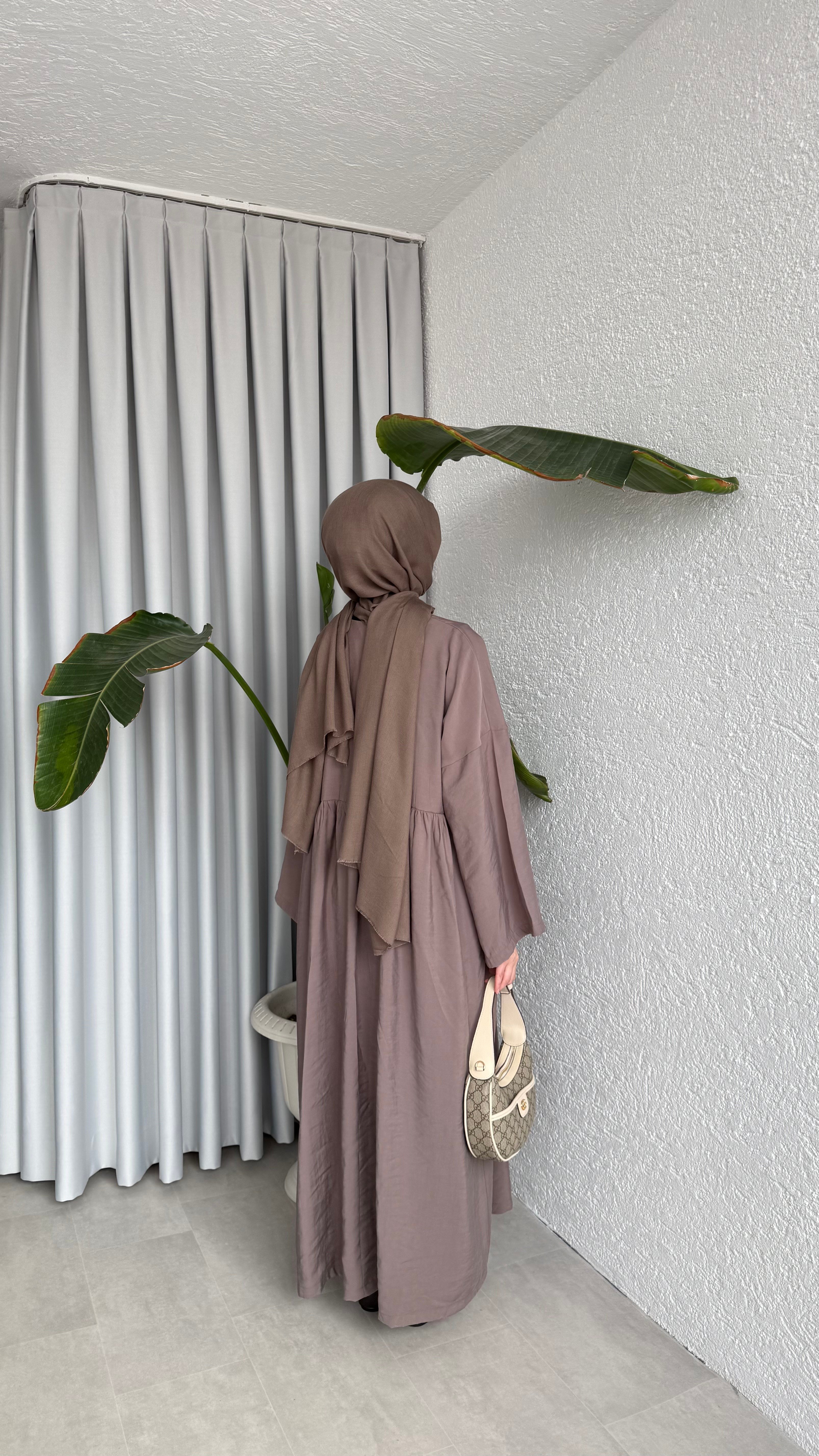 MOON CUPRA ELBİSE - VİZON