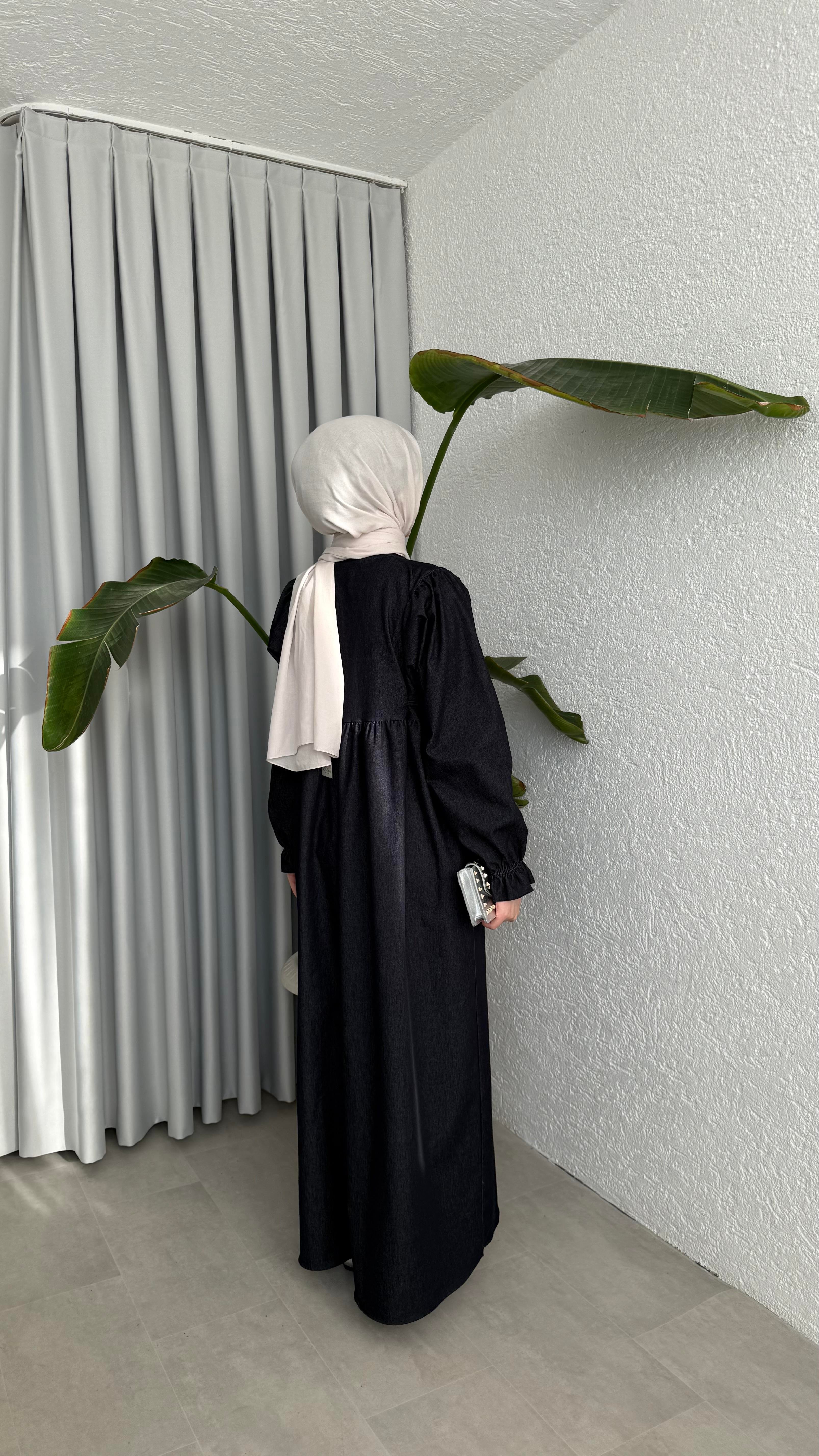NOBLE ELBİSE - LACİVERT 