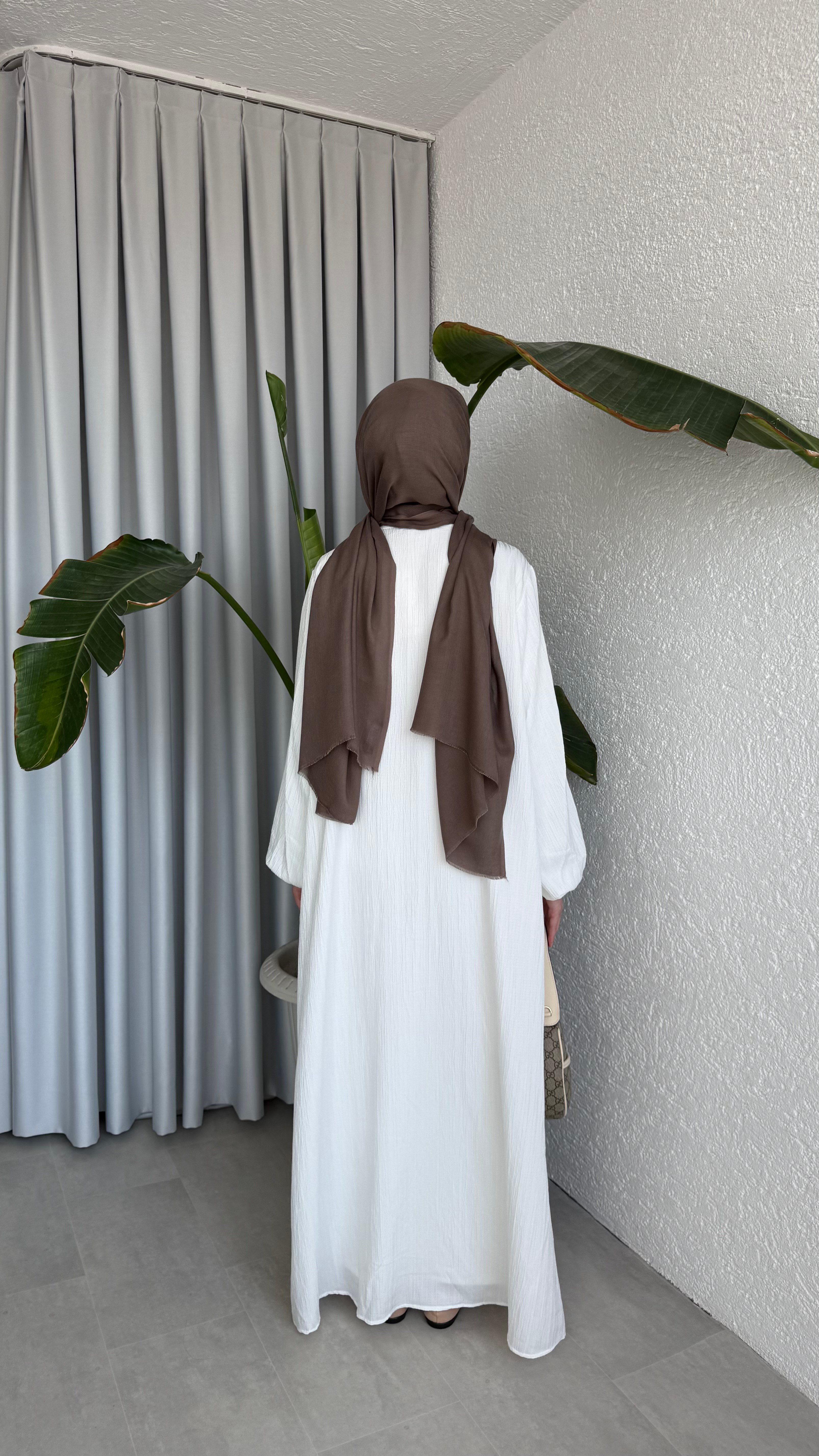 ZARİF ELBİSE EKRU