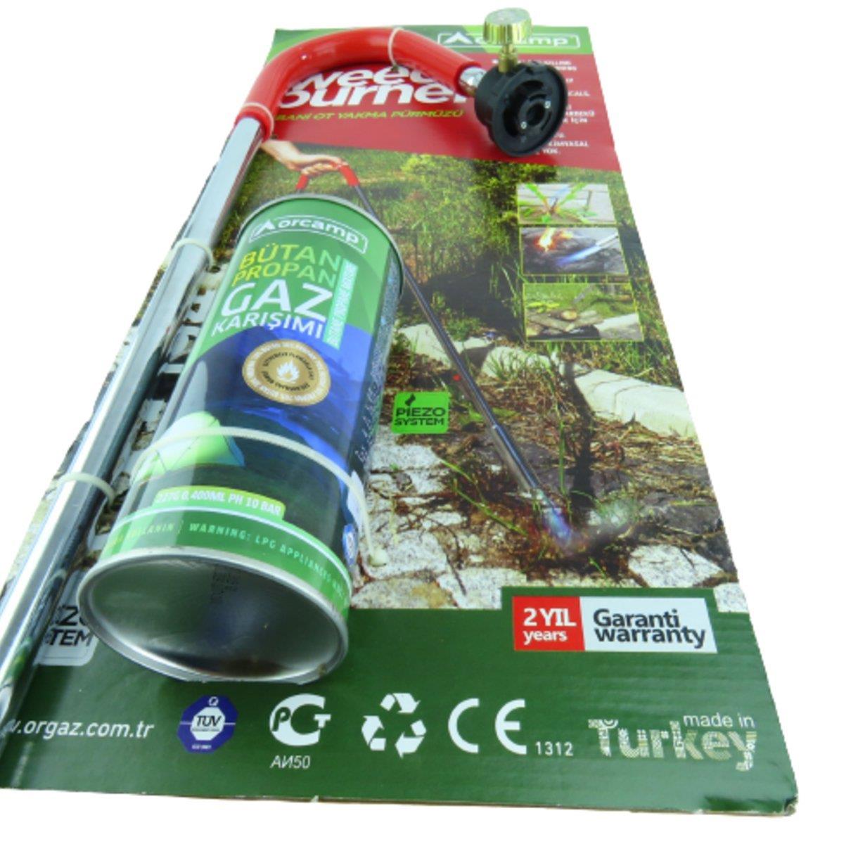 Bahçe Çim Yakma Pürmüzü | 227 Gram Tüplü Set