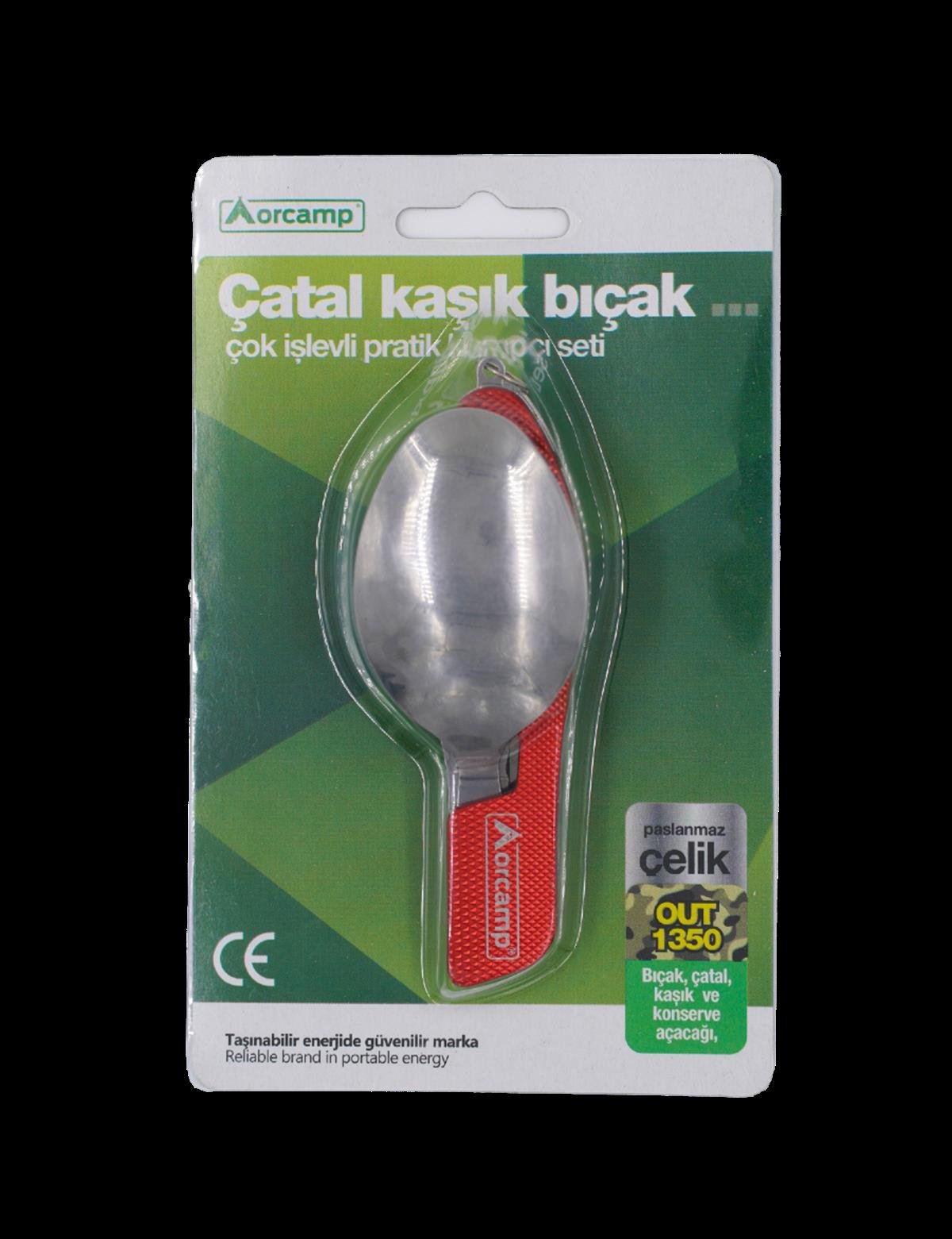 Kamp Çatal Kaşık Bıçak Seti