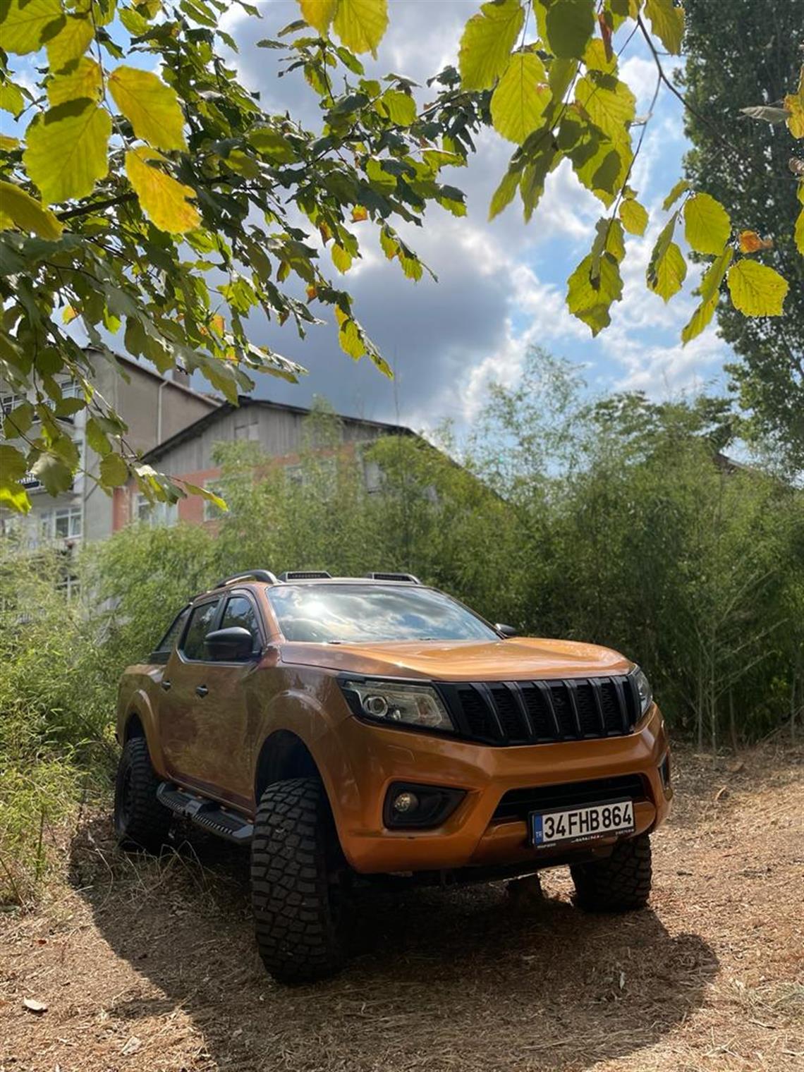 NİSSAN NAVARA NP300 LEDLİ ÖN PANJUR