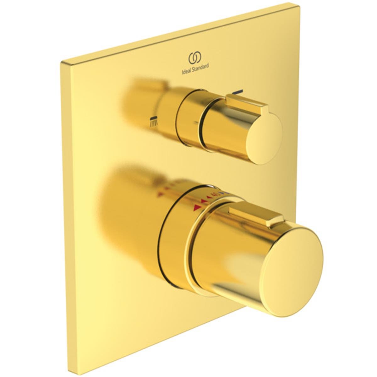 Ankastre Banyo BataryasıIdeal StandardA7522A2Ideal StandardCeratherm C100 Termostatik Ankastre Banyo Bataryası Fırçalanmış AltınCeratherm C100 Termostatik Ankastre Banyo Bataryası Fırçalanmış Altın