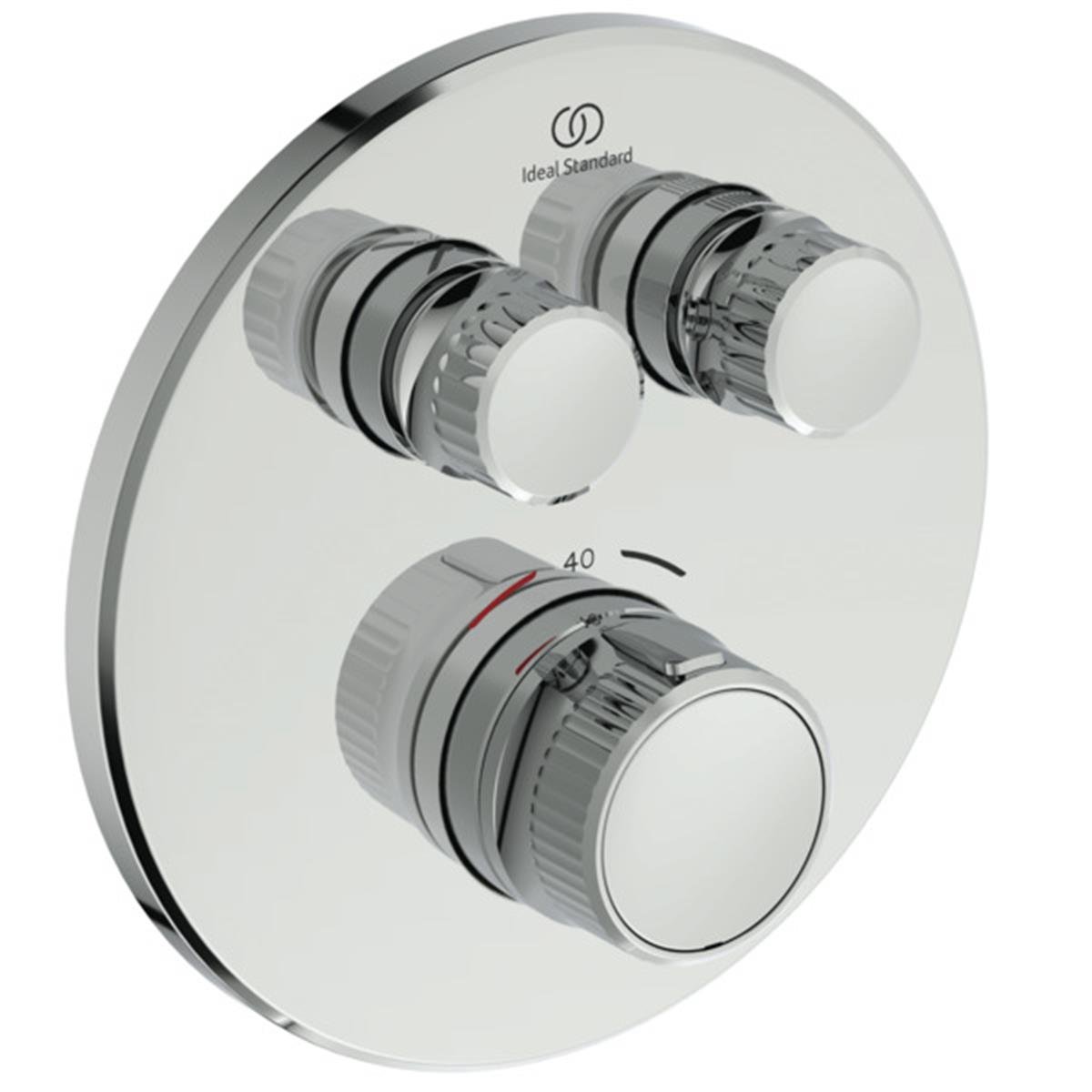 Ankastre Banyo BataryasıIdeal StandardA7296AAIdeal StandardCeratherm Navigo Termostatik Ankastre Banyo Bataryası KromCeratherm Navigo Termostatik Ankastre Banyo Bataryası Krom