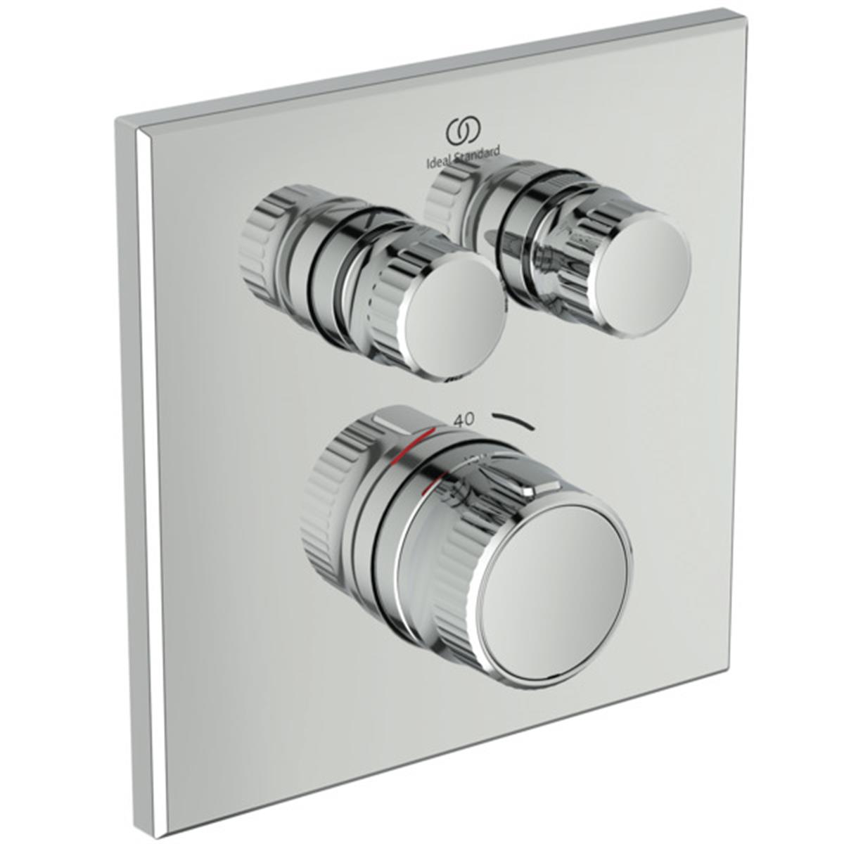 Ankastre Banyo BataryasıIdeal StandardA7302AAIdeal StandardCeratherm Navigo Termostatik Ankastre Banyo Bataryası KromCeratherm Navigo Termostatik Ankastre Banyo Bataryası Krom