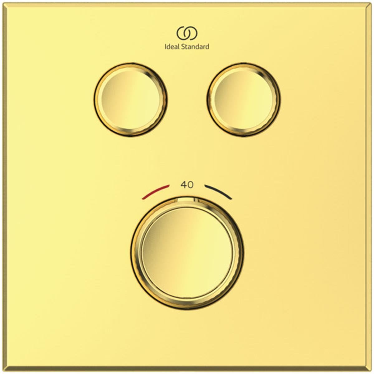 Ankastre Banyo BataryasıIdeal StandardA7302A2Ideal StandardCeratherm Navigo Termostatik Ankastre Banyo Bataryası Fırçalanmış AltınCeratherm Navigo Termostatik Ankastre Banyo Bataryası Fırçalanmış Altın