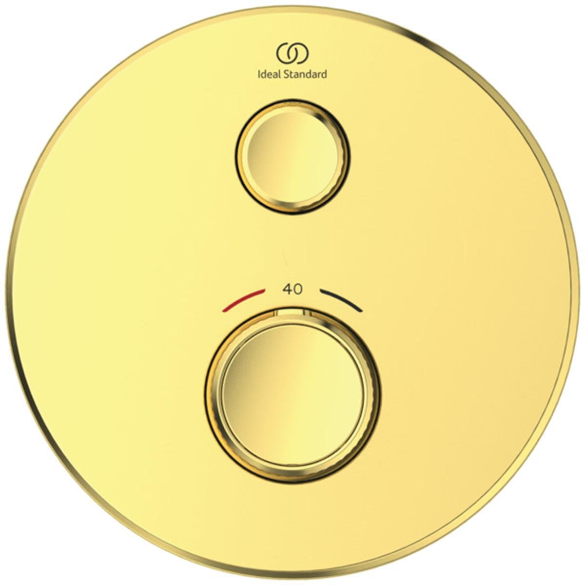 Ankastre Duş BataryasıIdeal StandardA7295A2Ideal StandardCeratherm Navigo Termostatik Ankastre Duş Bataryası Fırçalanmış AltınCeratherm Navigo Termostatik Ankastre Duş Bataryası Fırçalanmış Altın