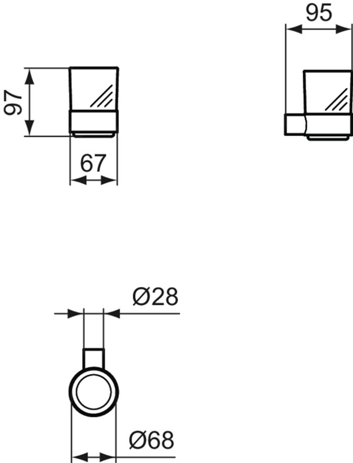 Diş FırçalığıIdeal StandardT4505AAIdeal StandardConca Diş Fırçalık-Yuvarlak KromConca Diş Fırçalık-Yuvarlak Krom