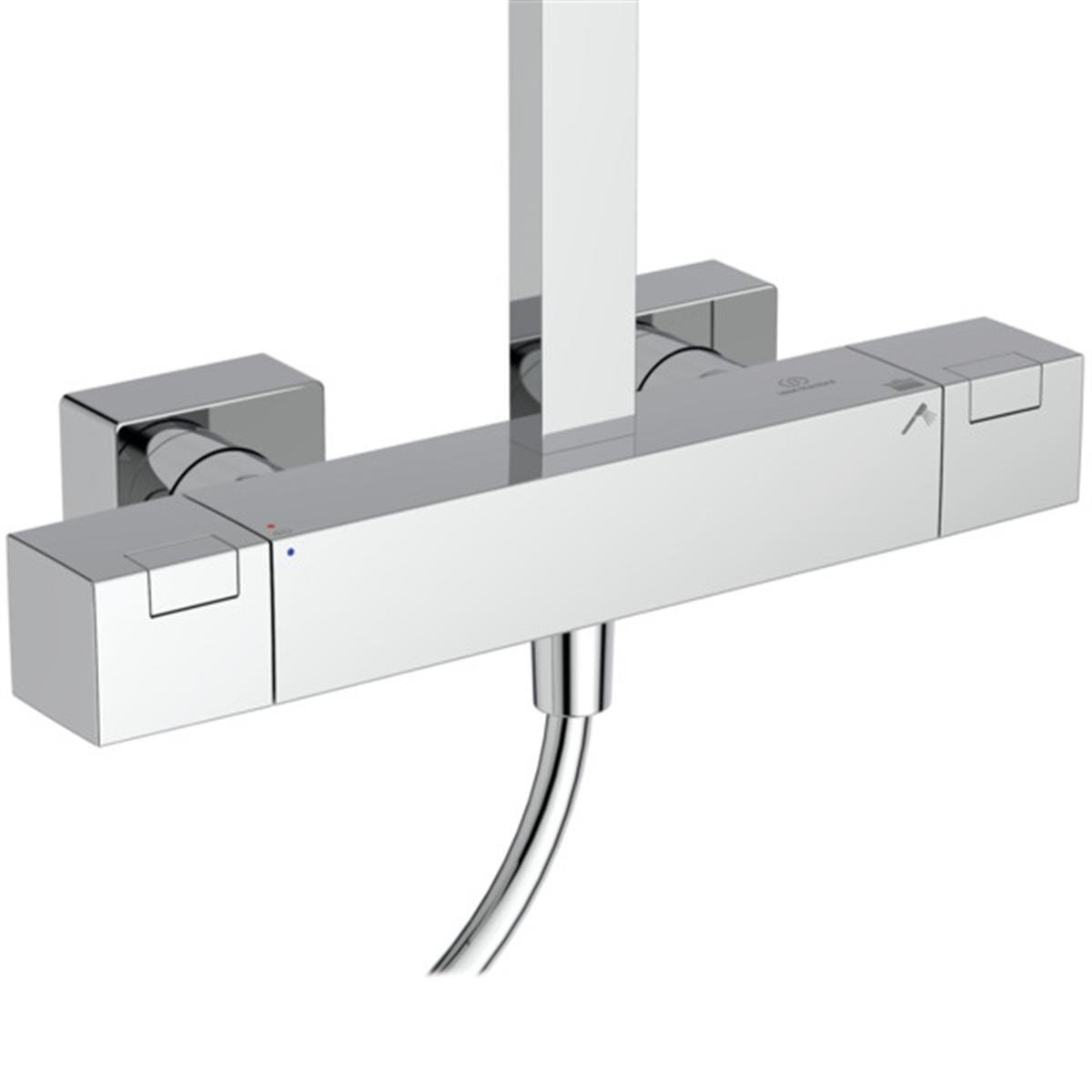 Duş Kolonları ve Duş PanelleriIdeal StandardA7542AAIdeal StandardCeratherm C100 Termostatik Duş Sistemi-Dikdörtgen BoruluCeratherm C100 Termostatik Duş Sistemi-Dikdörtgen Borulu