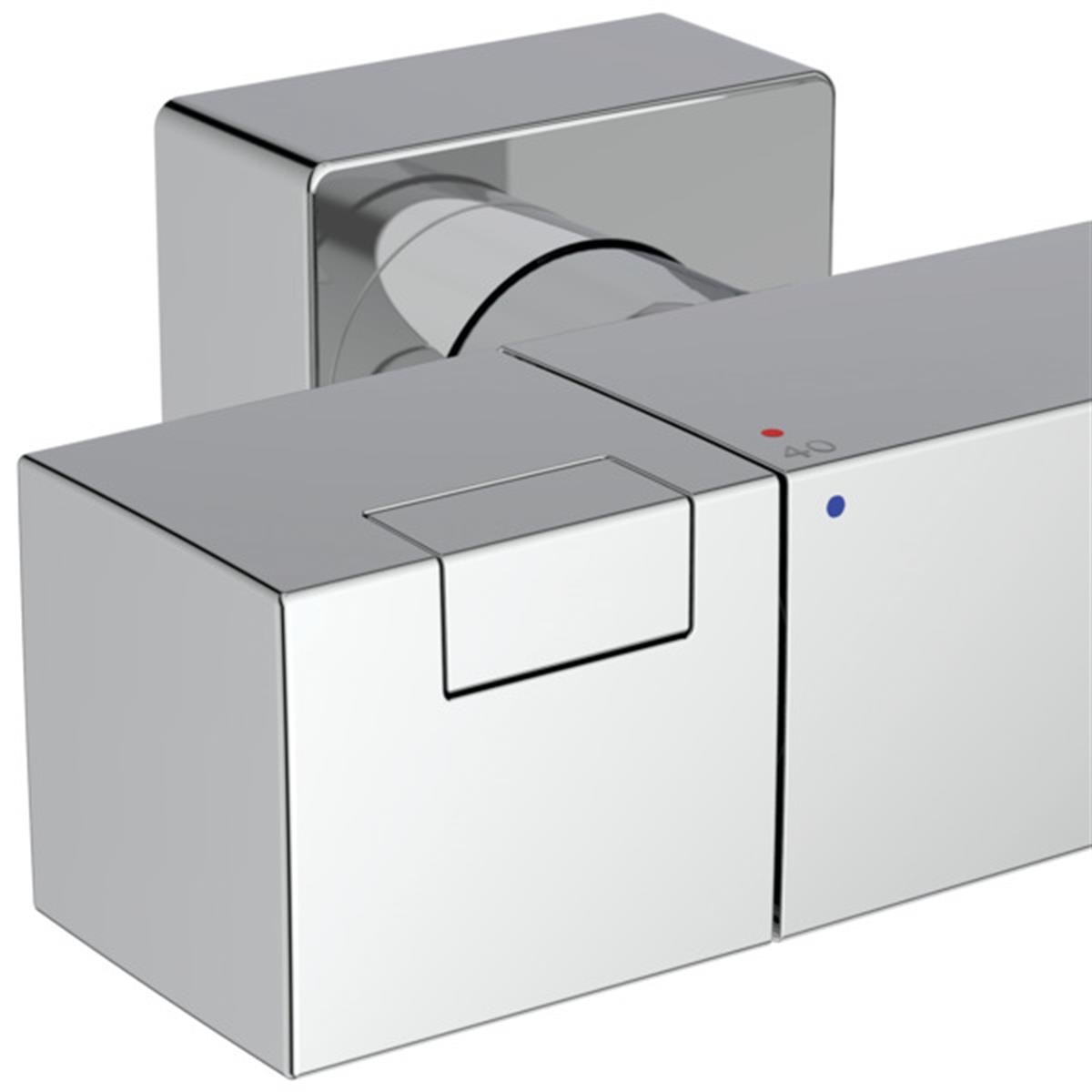 Duş Kolonları ve Duş PanelleriIdeal StandardA7542AAIdeal StandardCeratherm C100 Termostatik Duş Sistemi-Dikdörtgen BoruluCeratherm C100 Termostatik Duş Sistemi-Dikdörtgen Borulu