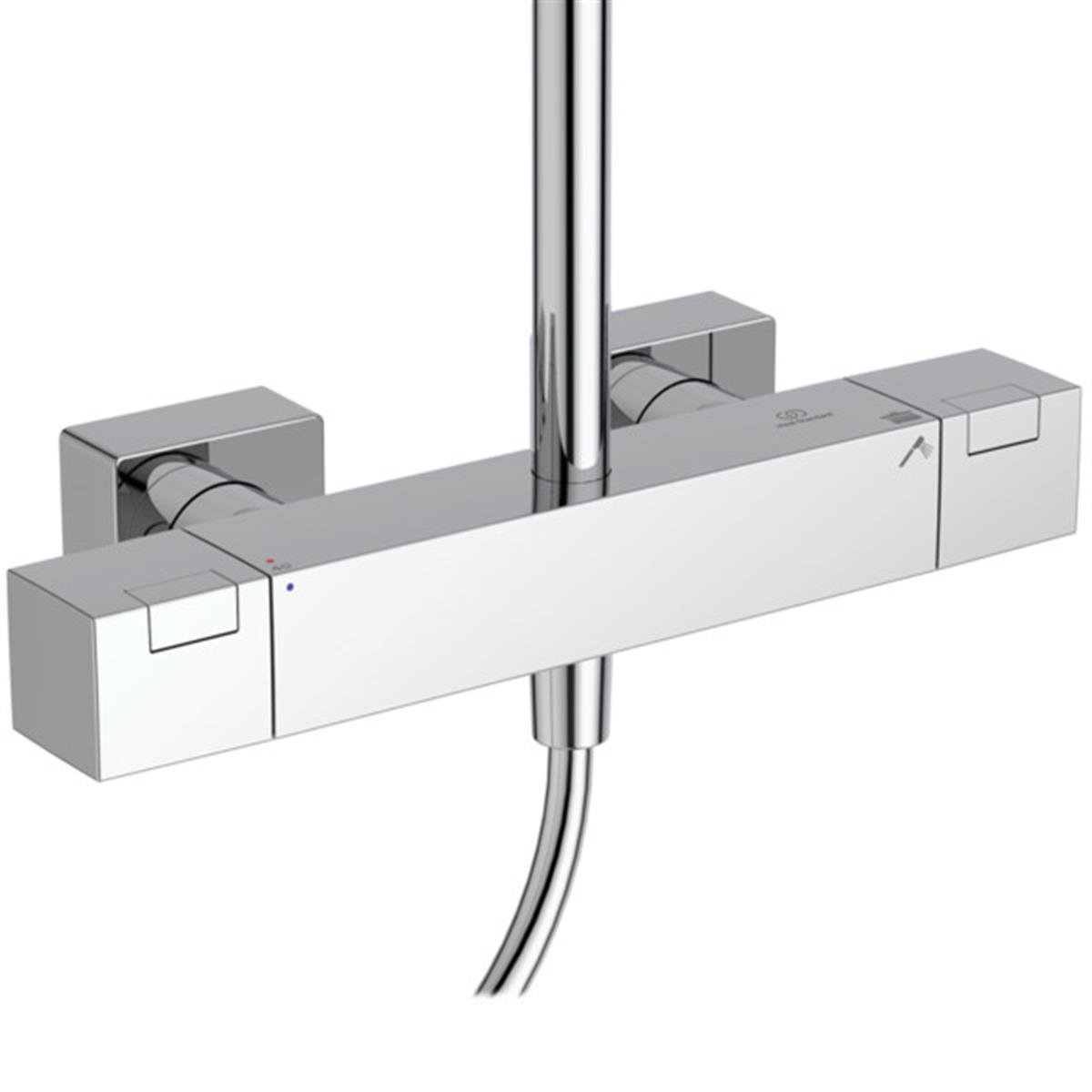 Duş Kolonları ve Duş PanelleriIdeal StandardA7540AAIdeal StandardCeratherm C100 Termostatik Duş SistemiCeratherm C100 Termostatik Duş Sistemi