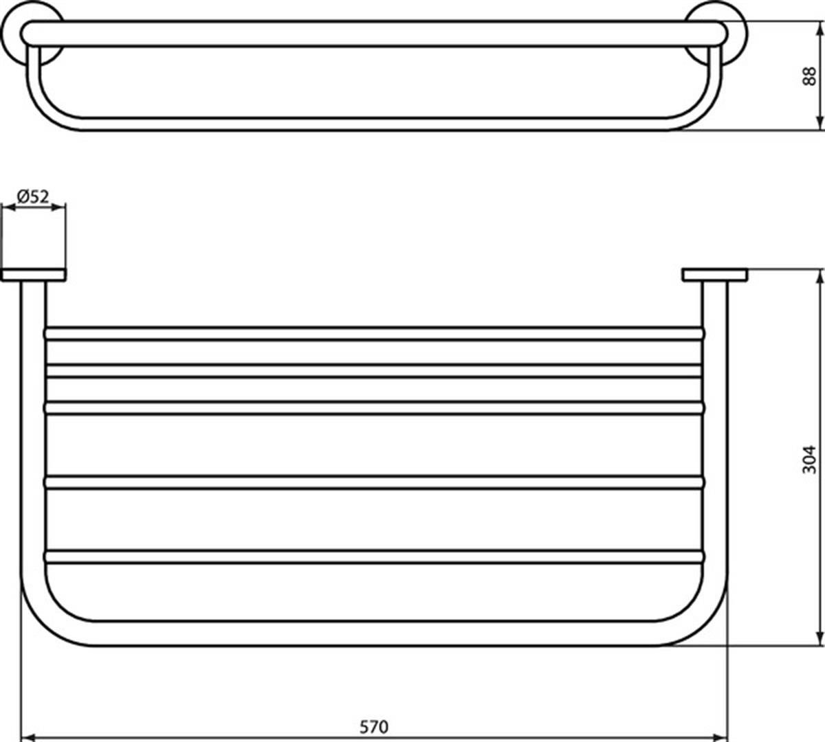 HavlulukIdeal StandardA9106AAIdeal StandardIOM Havluluklu EtajerIOM Havluluklu Etajer